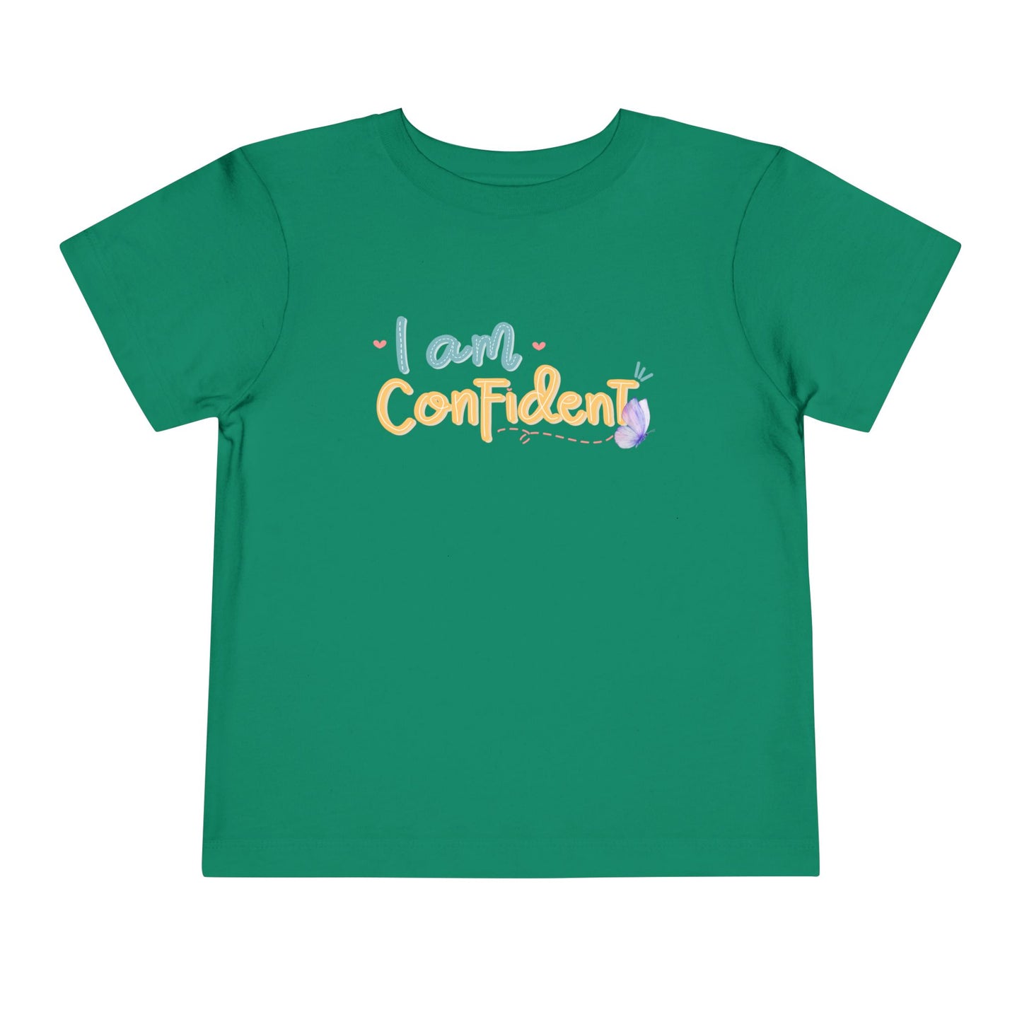 Toddler I Am Confident Tee β Empowering Affirmation Shirt for Kids
