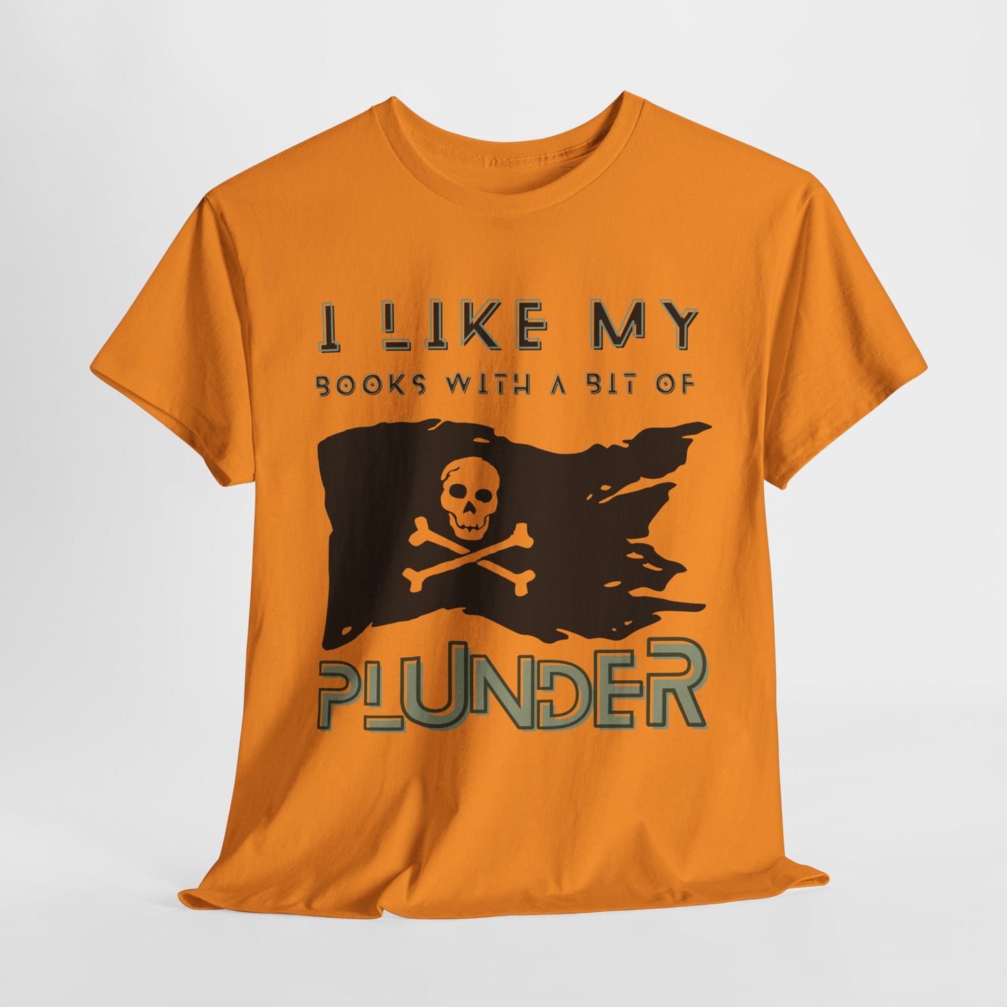 Teen/Adult Unisex “Bit of Plunder” Tee – For Bookish Buccaneers