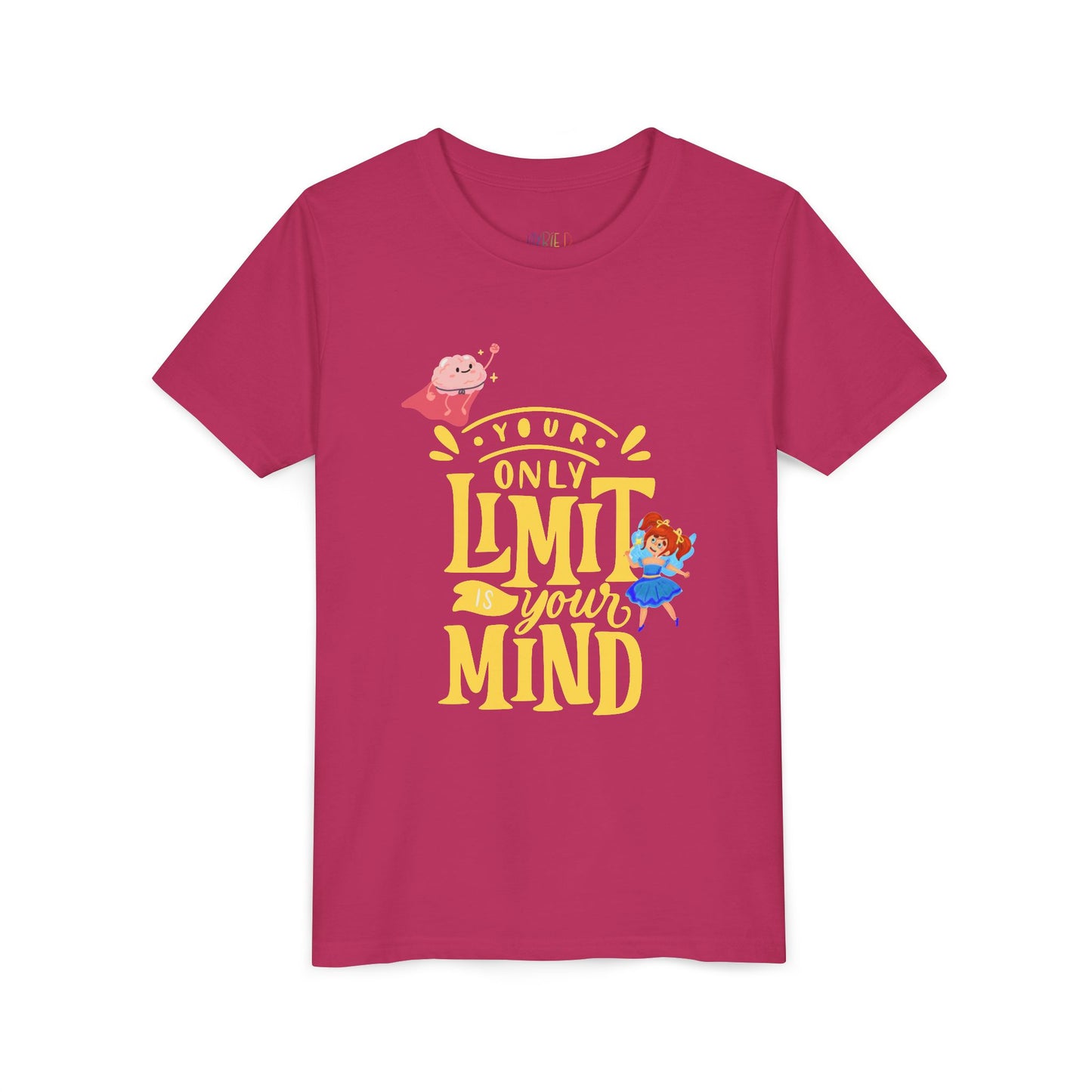 Youth Your Only Limit Is Your Mind Tee β Think Big, Fly Far
