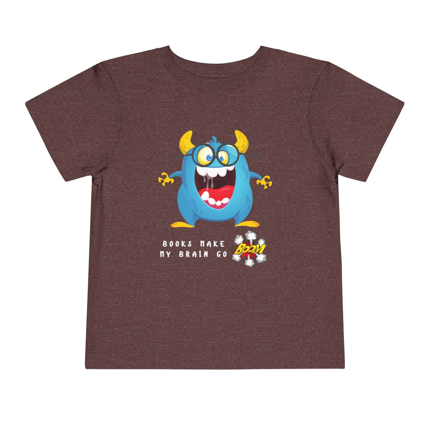 Toddler Brain Boom Reading Tee