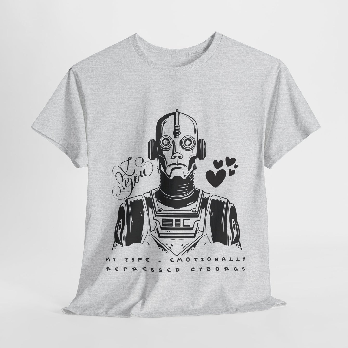 Teen/Adult Unisex – Emotionally Repressed Cyborg Tee