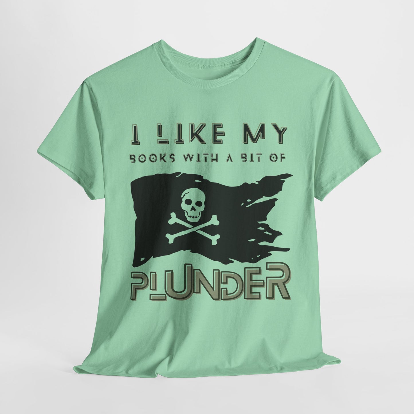 Teen/Adult Unisex “Bit of Plunder” Tee – For Bookish Buccaneers