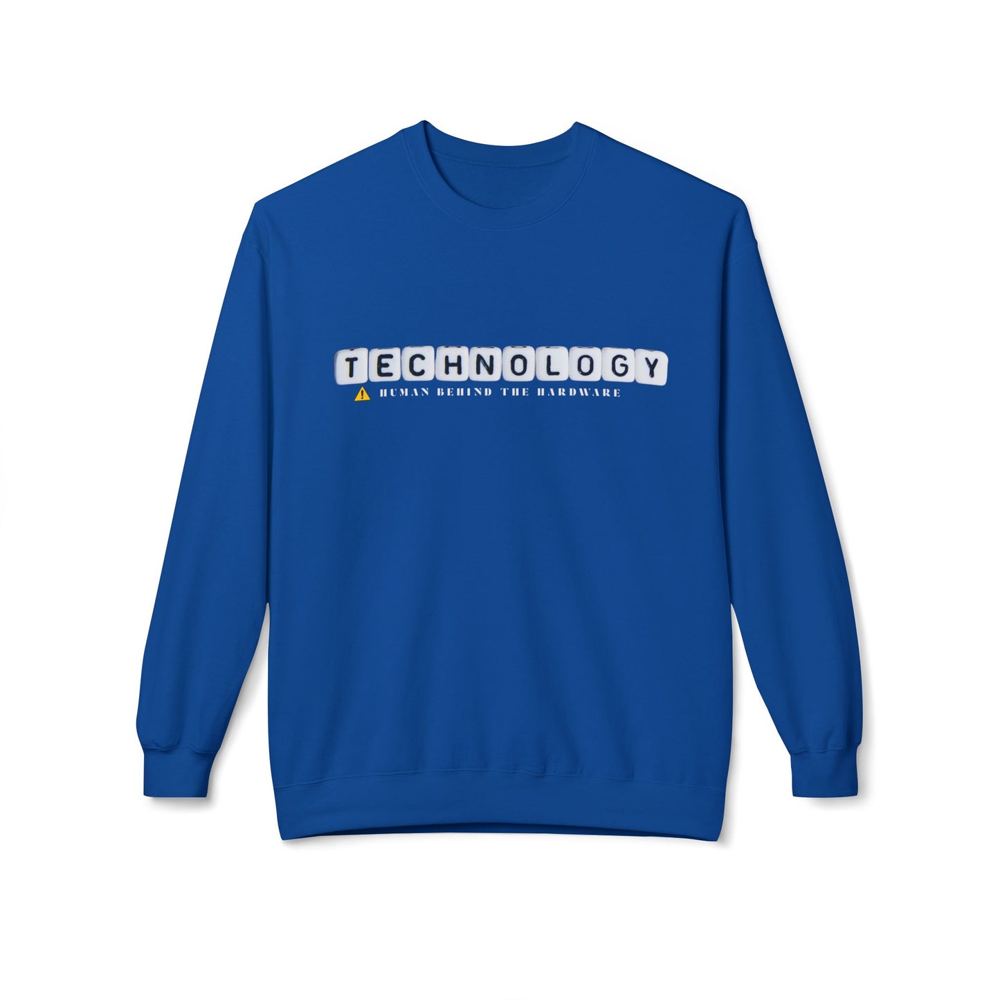 Teen/Adult Unisex Technology Human Behind the Hardware Sweatshirt β Tech-Inspired Design for Innovators