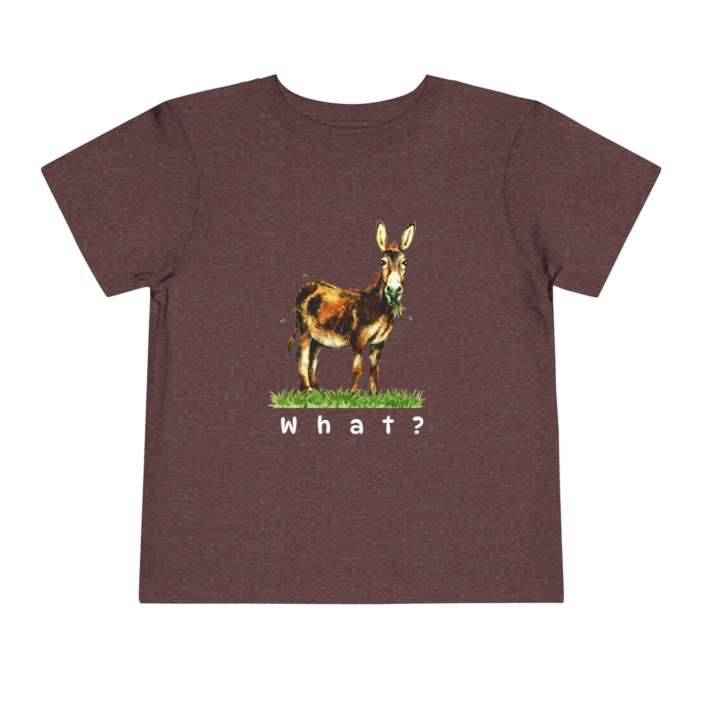 Toddler What? Tee – Funny Expression Shirt for Confused (But Cute) Kids