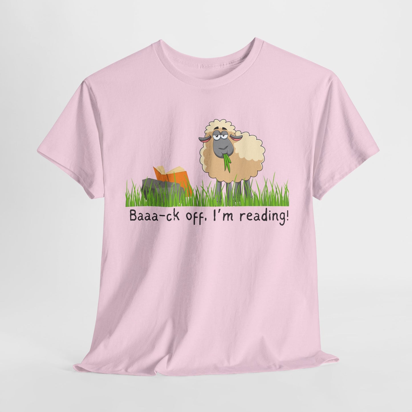 Teen/Adult Unisex Baaa-ck Off Tee – For Fiercely Focused Readers