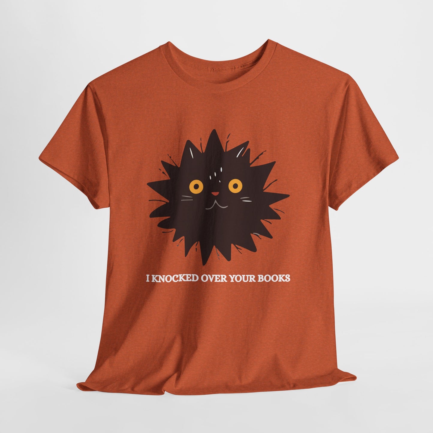 Teen/Adult Unisex Book Wrecker Cat Tee – Oops…