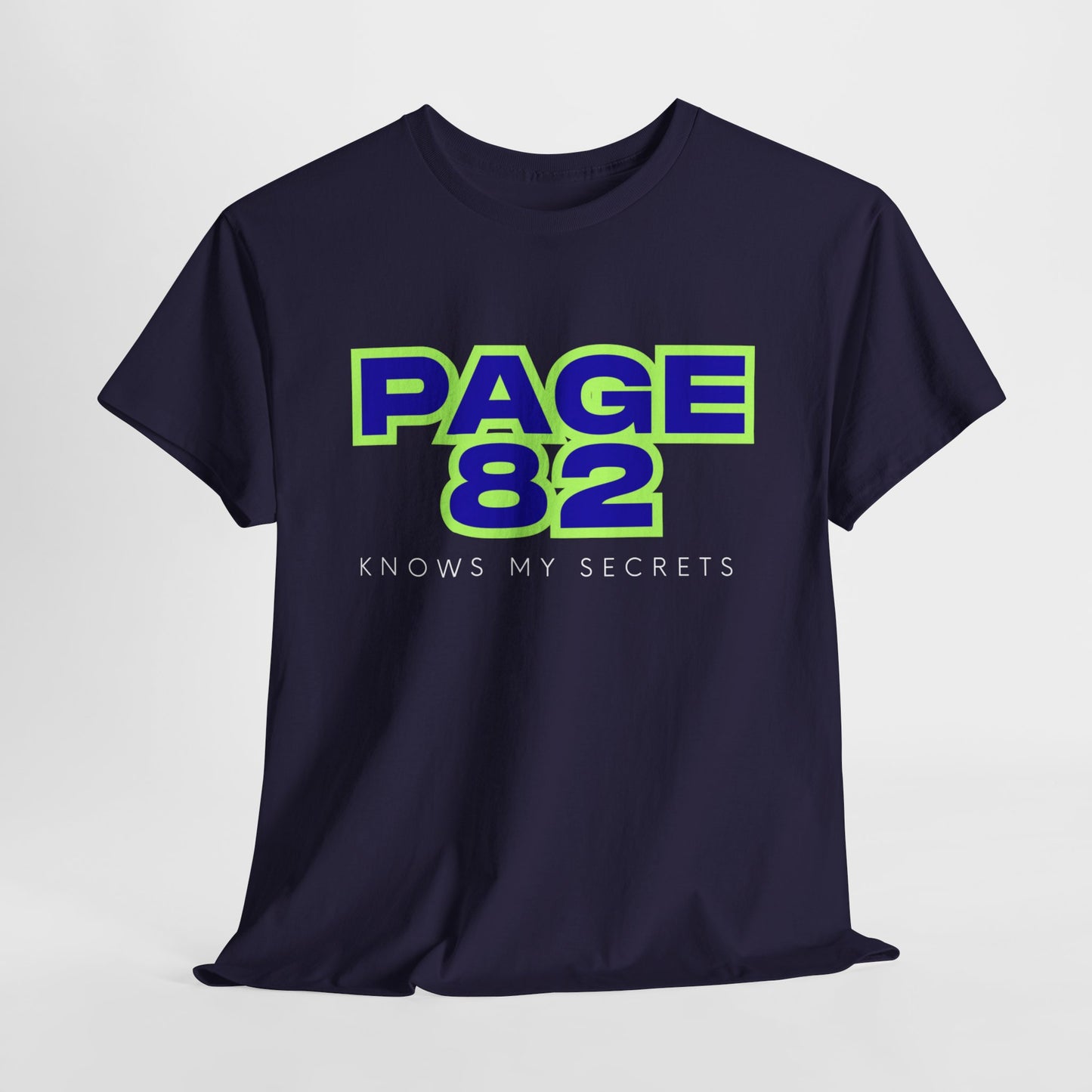 Teen/Adult Unisex Tee β Page 82 Knows My Secrets