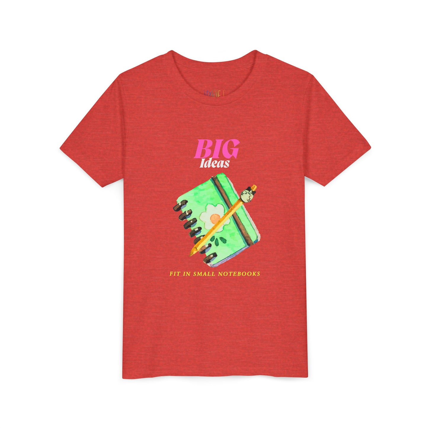 Youth Big Ideas Tee – Creative Confidence for Young Dreamers & Writers