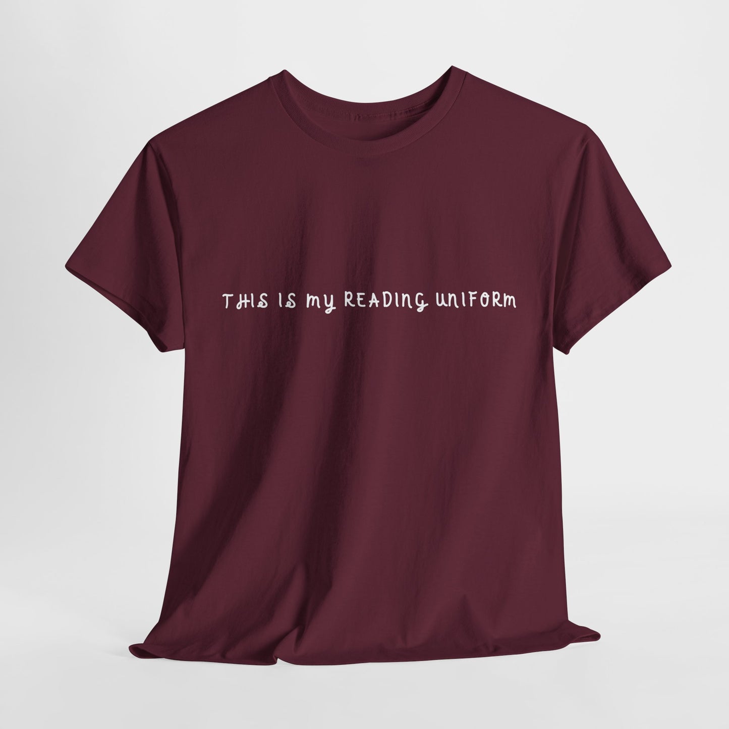 Teen/Adult Unisex Tee β This Is My Reading Uniform