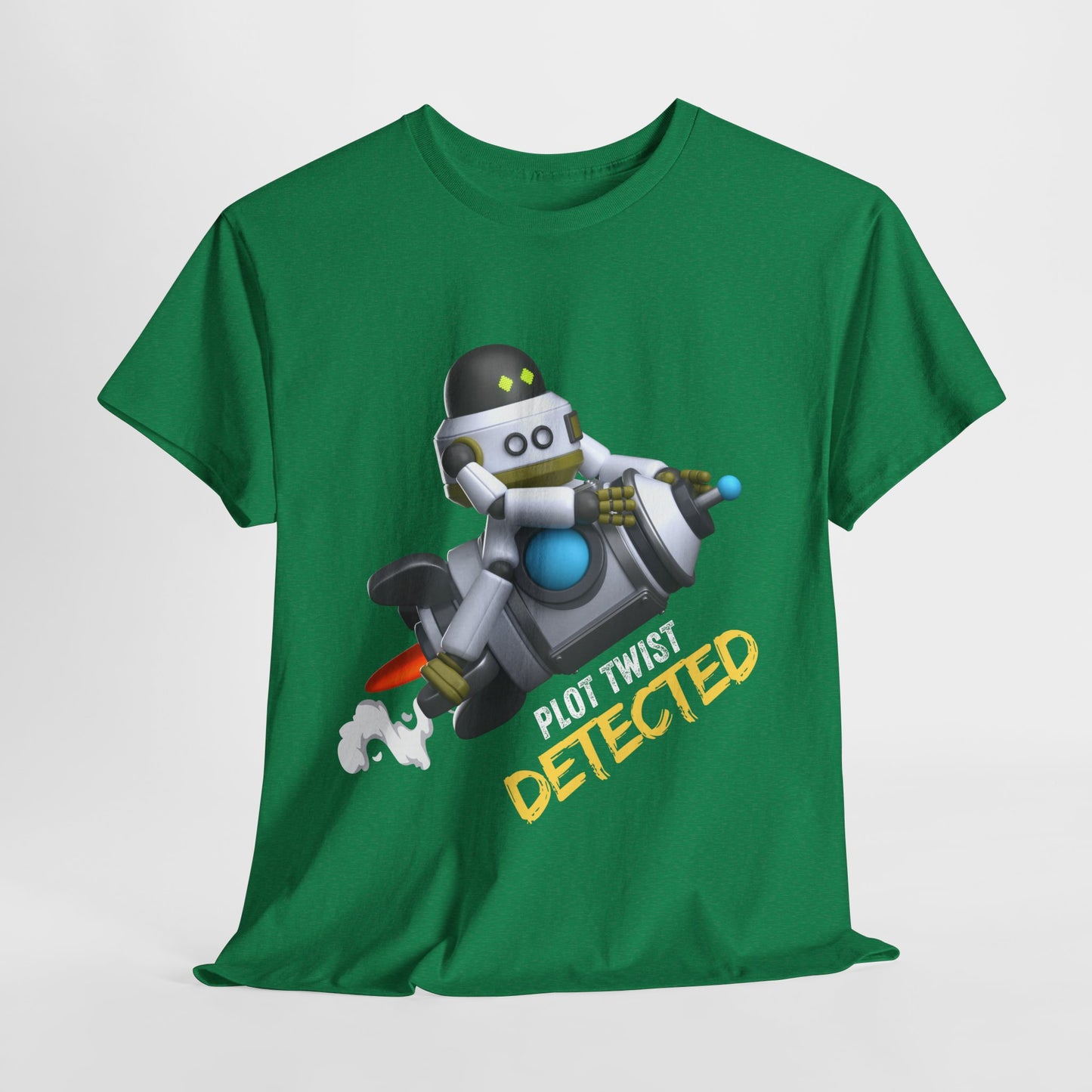 Teen/Adult Unisex Plot Twist Detected Tee – Fast-Paced Fun for Bookish Adventurers