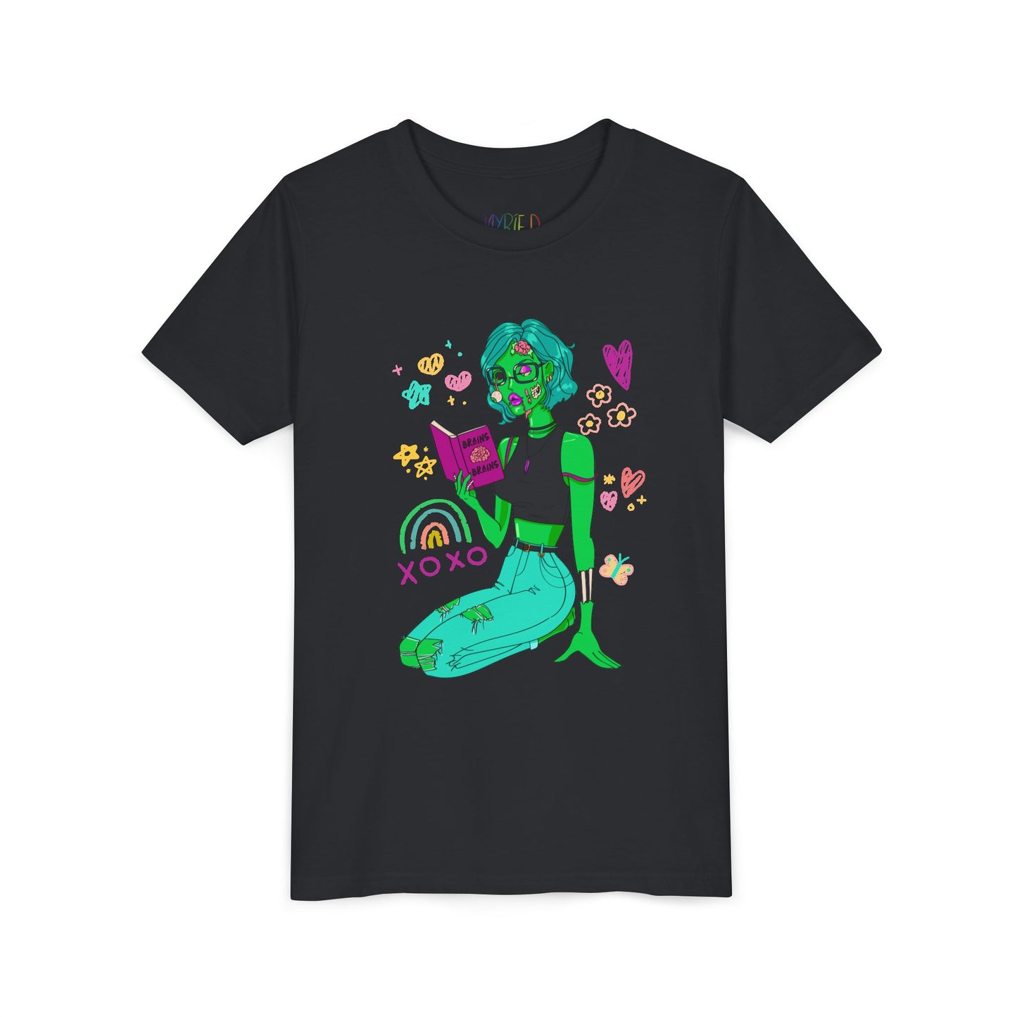 Youth Reading in Style – Zombie Girl Tee