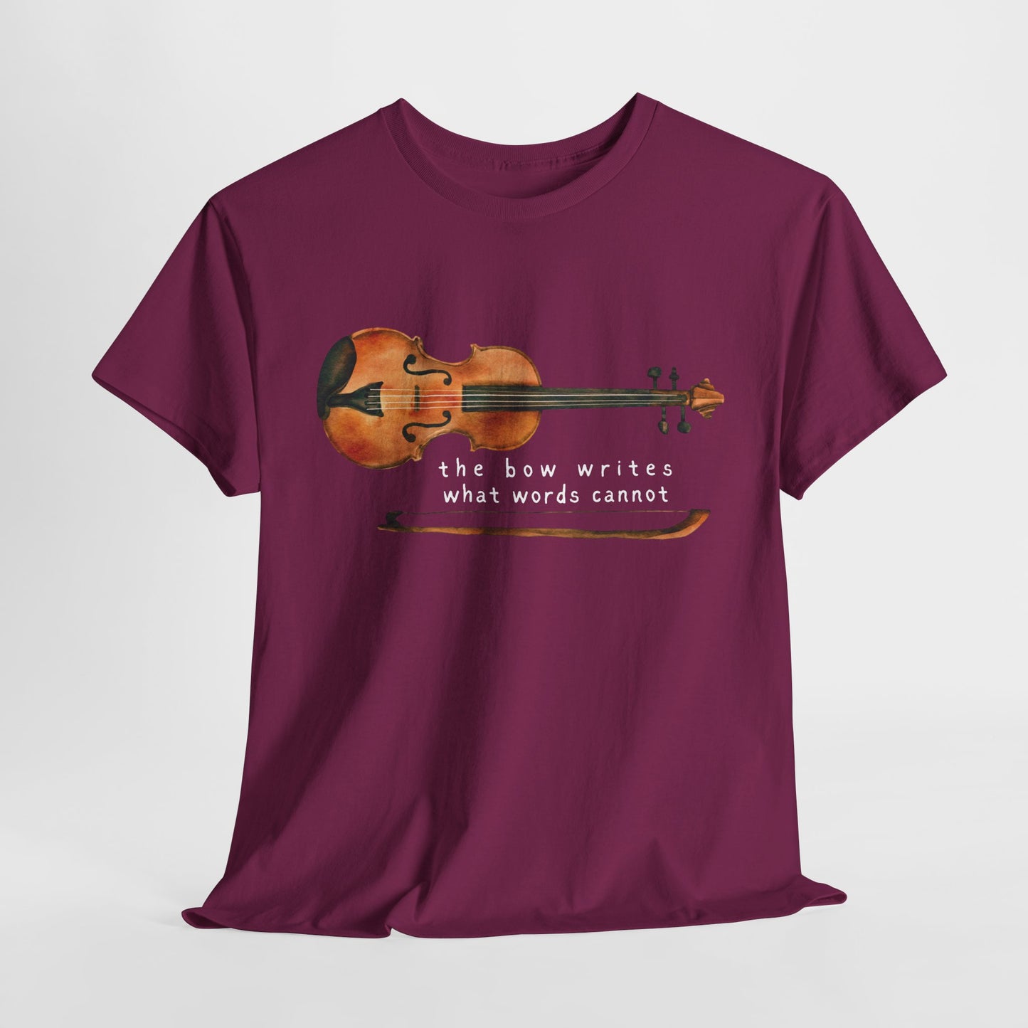 Teen/Adult Unisex The Bow Writes What Words Cannot Tee