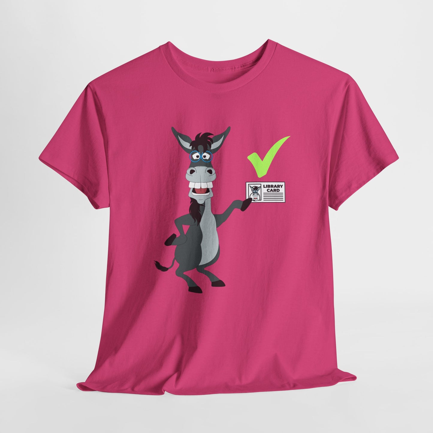 Teen/Adult Unisex Card-Carrying Genius Tee – Flash Your Library Power