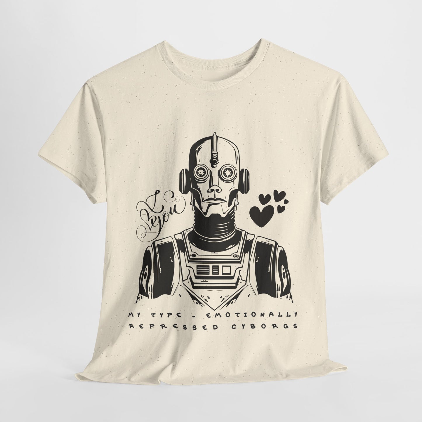 Teen/Adult Unisex – Emotionally Repressed Cyborg Tee