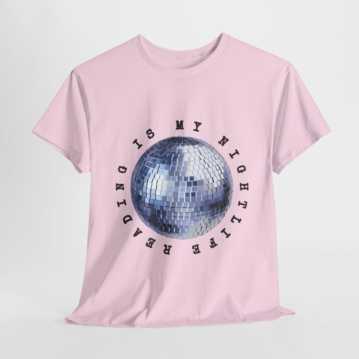 Teen/Adult Unisex Reading Is My Nightlife Tee