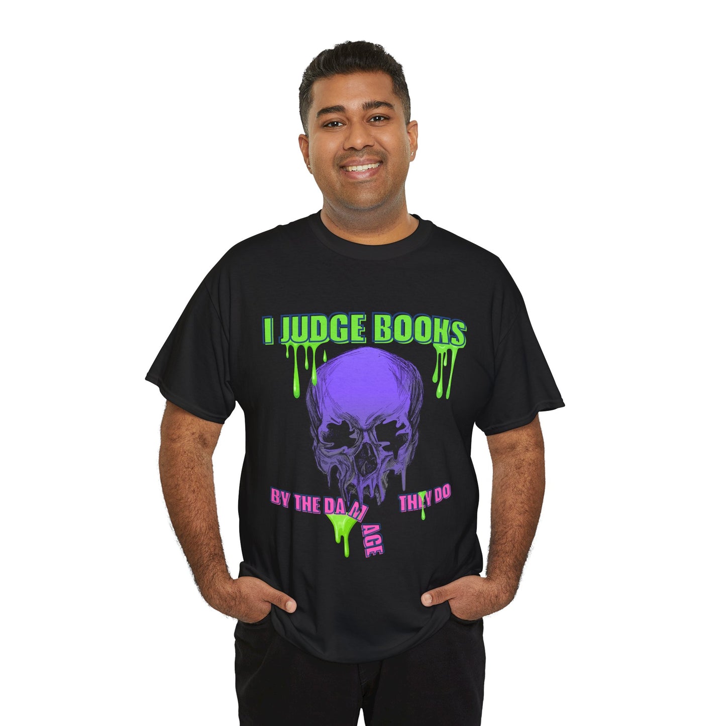 Teen/Adult Unisex Read for the Pain Tee – Horror Book Lover Shirt