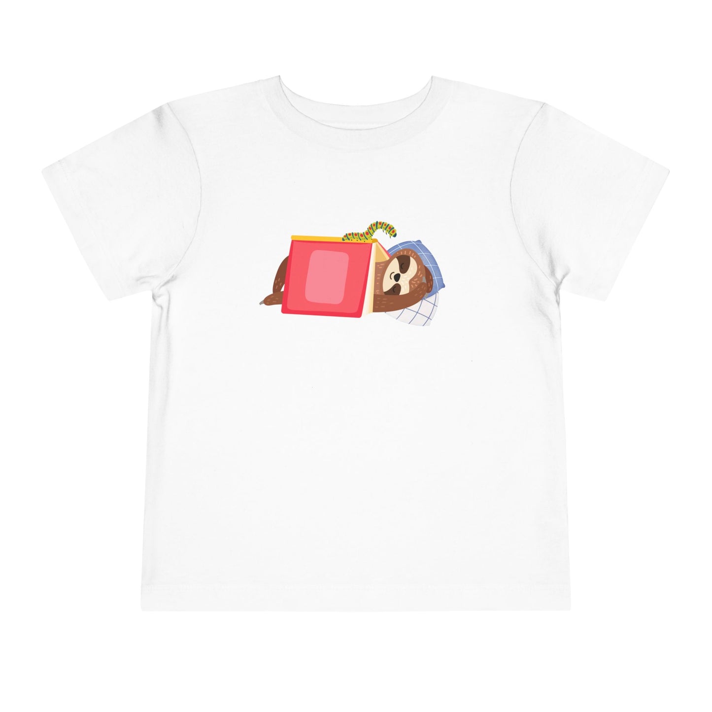 Toddler Sleepy Sloth Storytime Tee for Bookish Bedheads