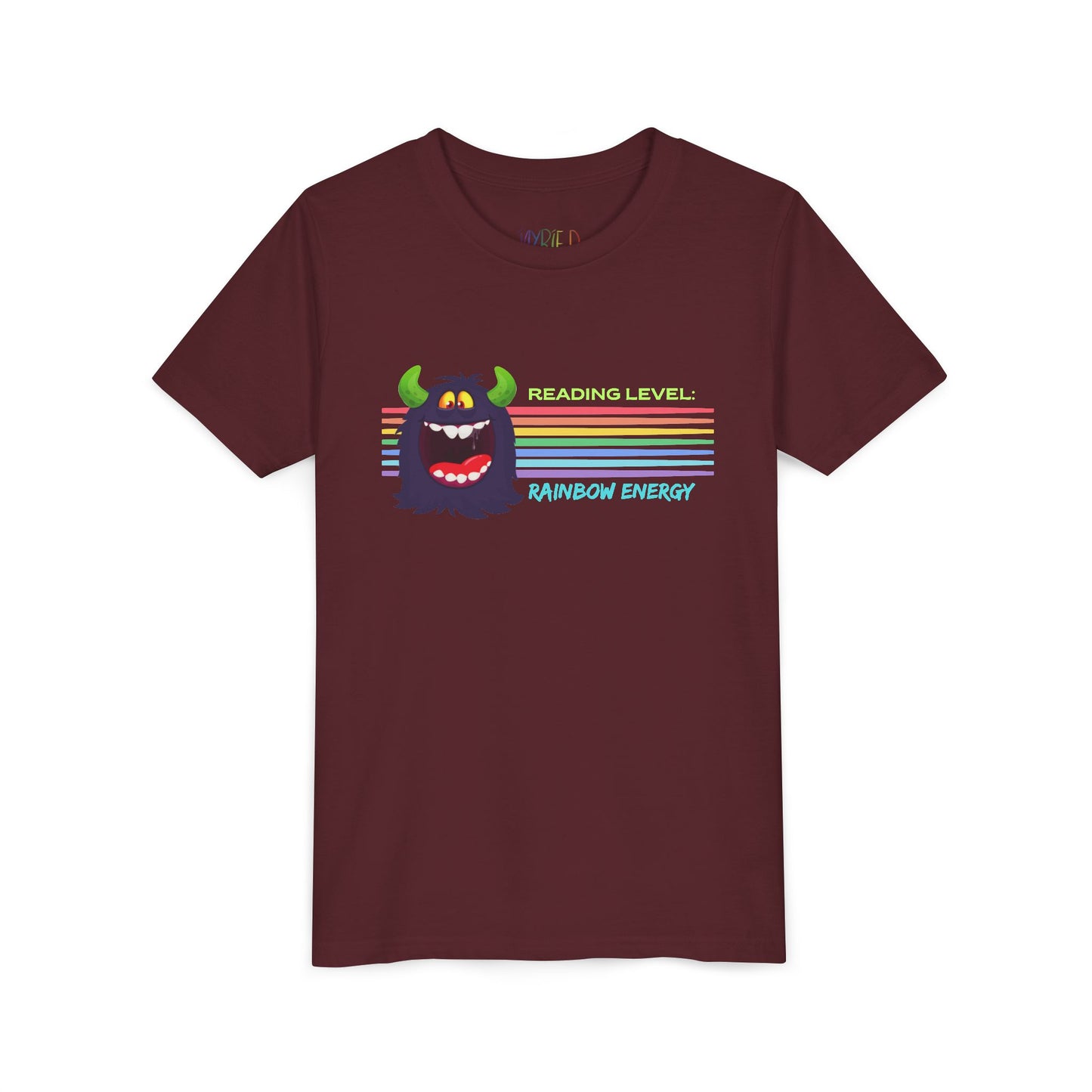 Youth Reading Level: Rainbow Energy Tee