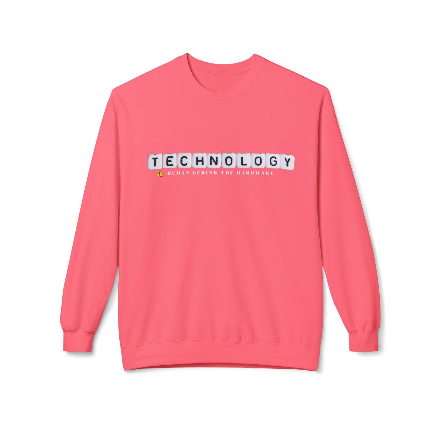 Teen/Adult Unisex Technology Human Behind the Hardware Sweatshirt β Tech-Inspired Design for Innovators