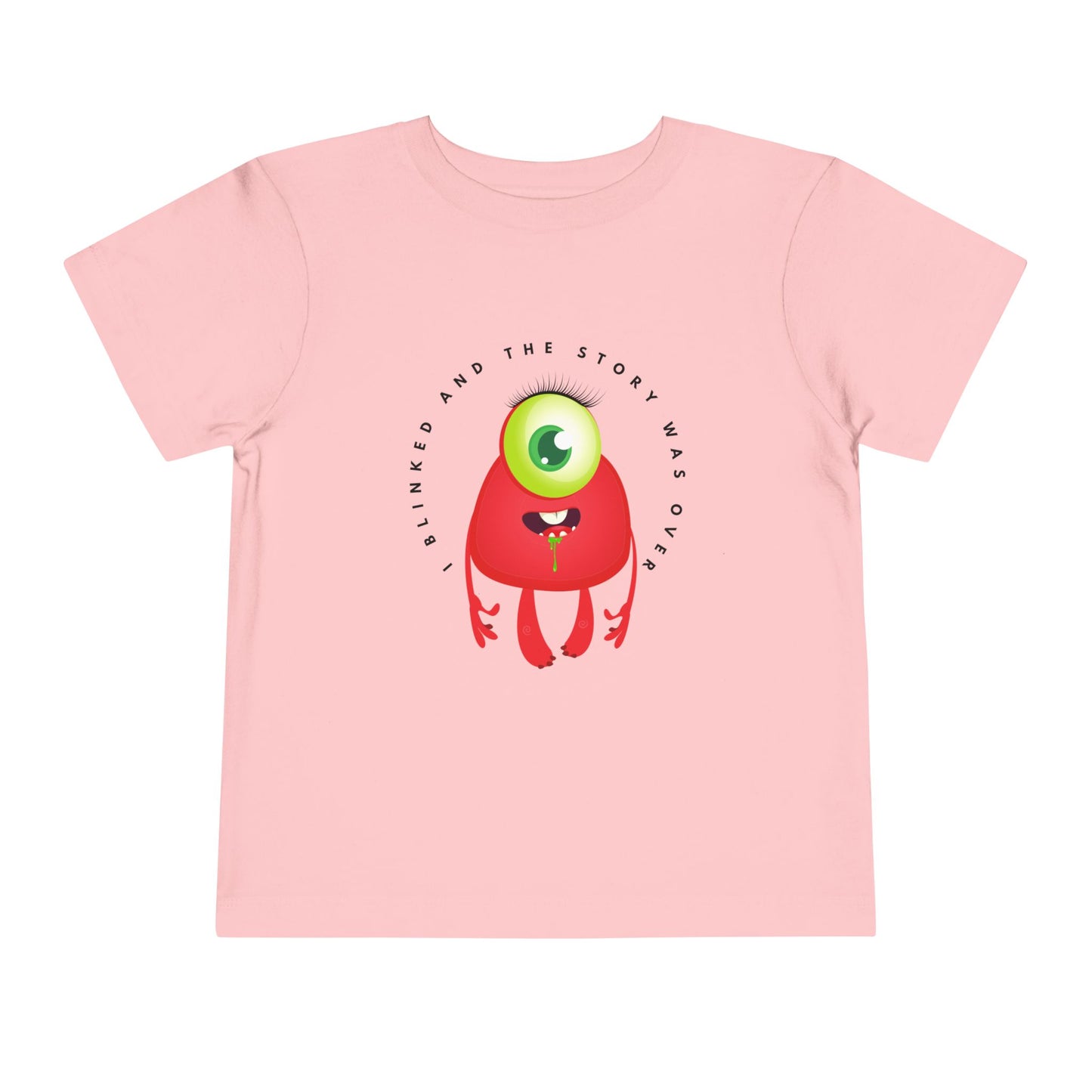 Toddler I Blinked Book Tee