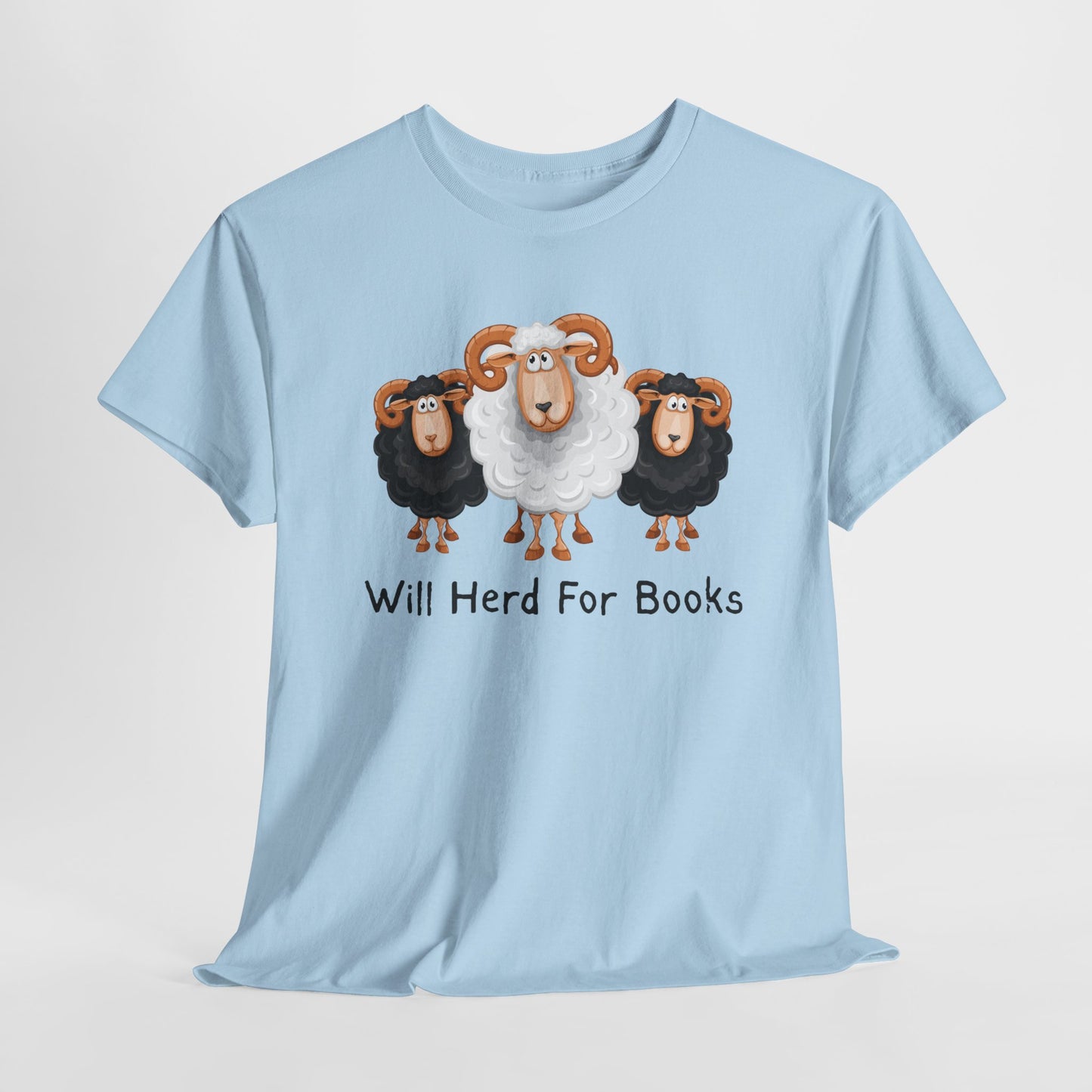 Teen/Adult Unisex Will Herd for Books Tee – Flock to Fiction