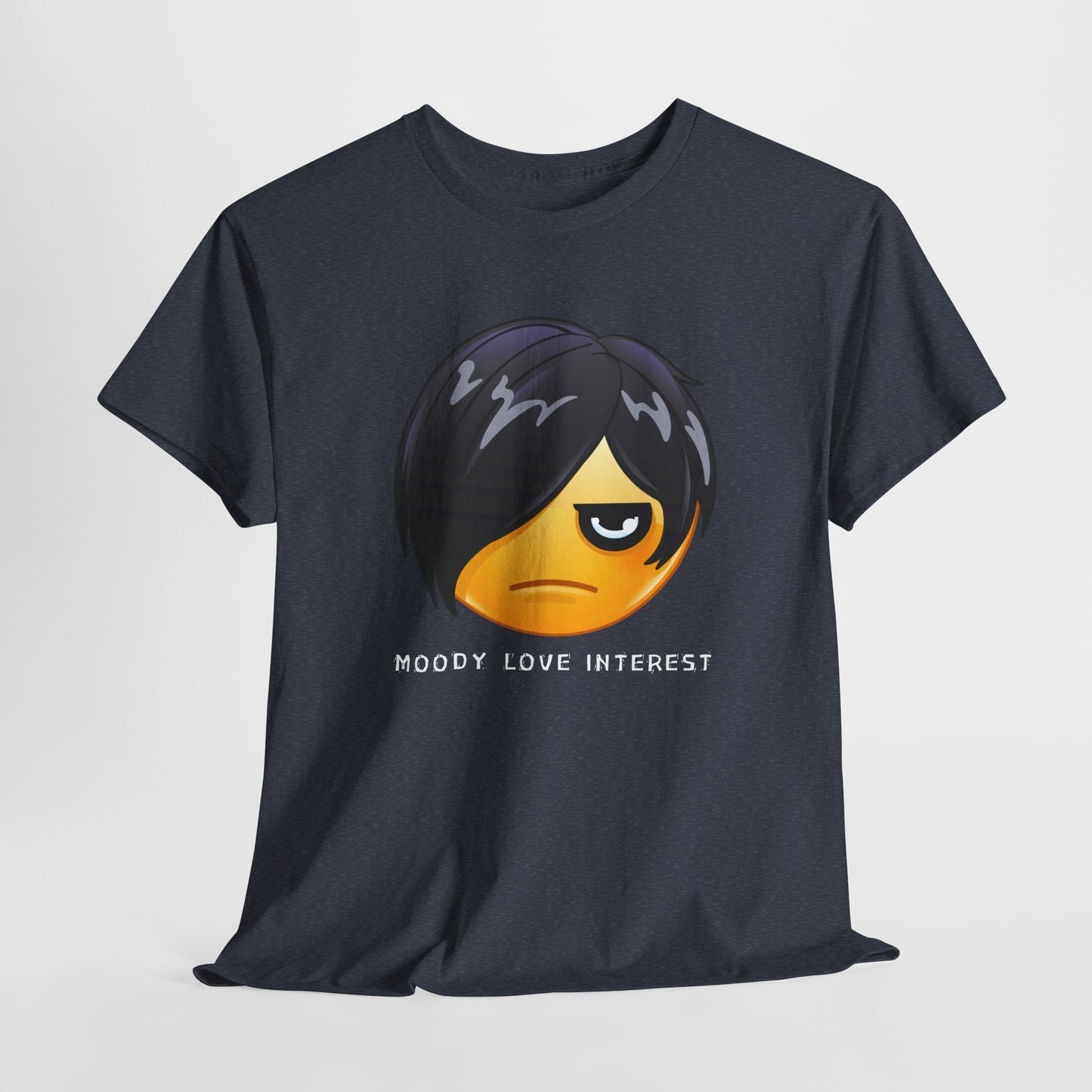 Teen/Adult Unisex Moody Love Interest Tee – Brood First, Kiss Later