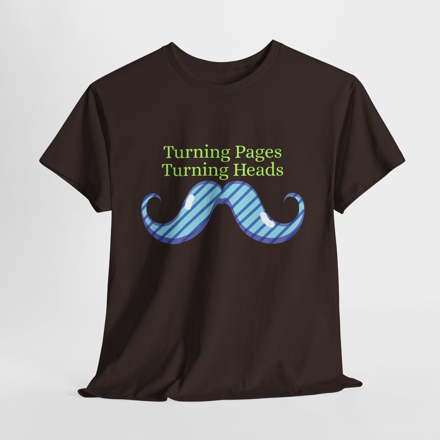 Teen/Adult Unisex Turning Pages, Turning Heads Tee – Bookish Charm with a Dash of Swagger