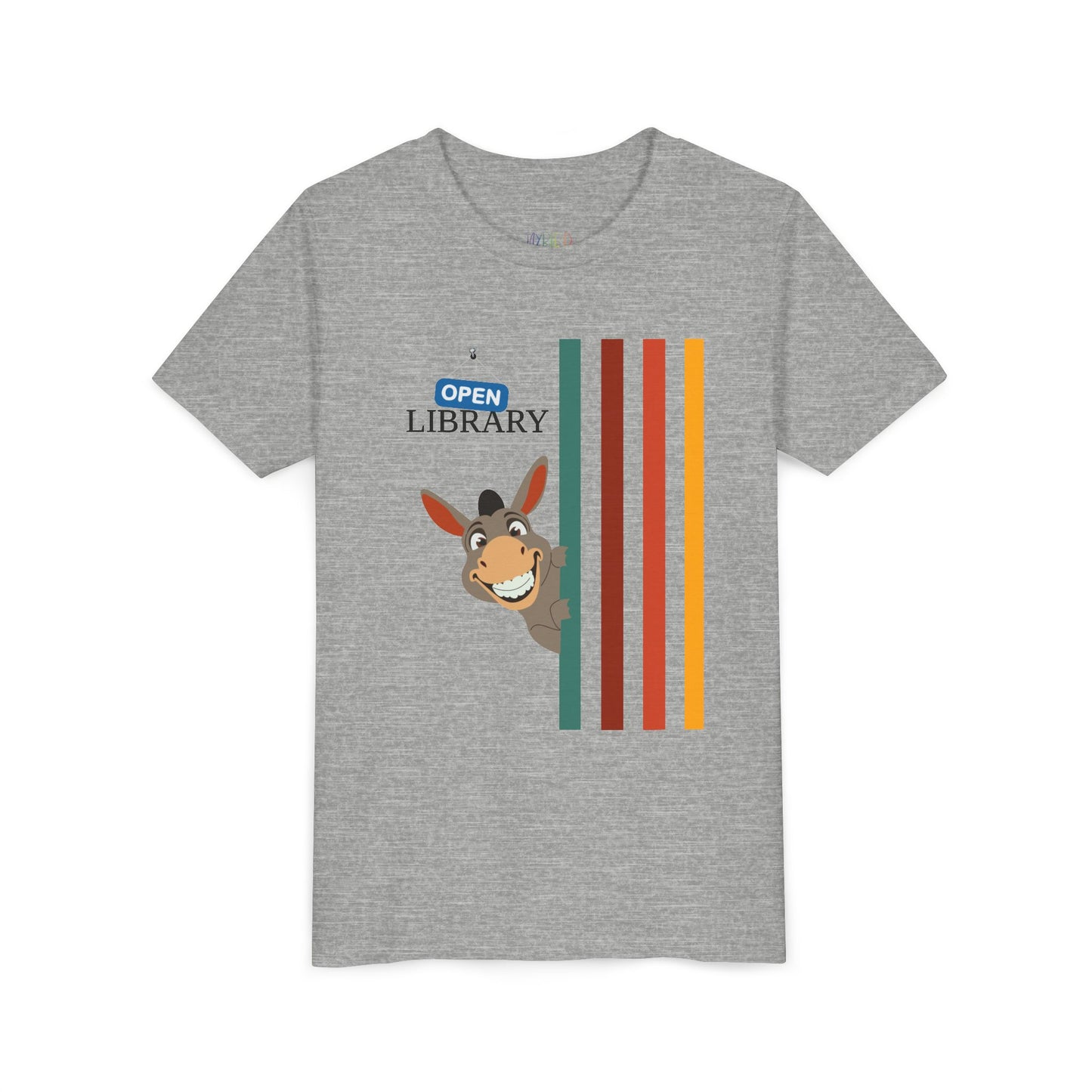 Youth Open Library T-Shirt – Bookworm Alert Incoming!