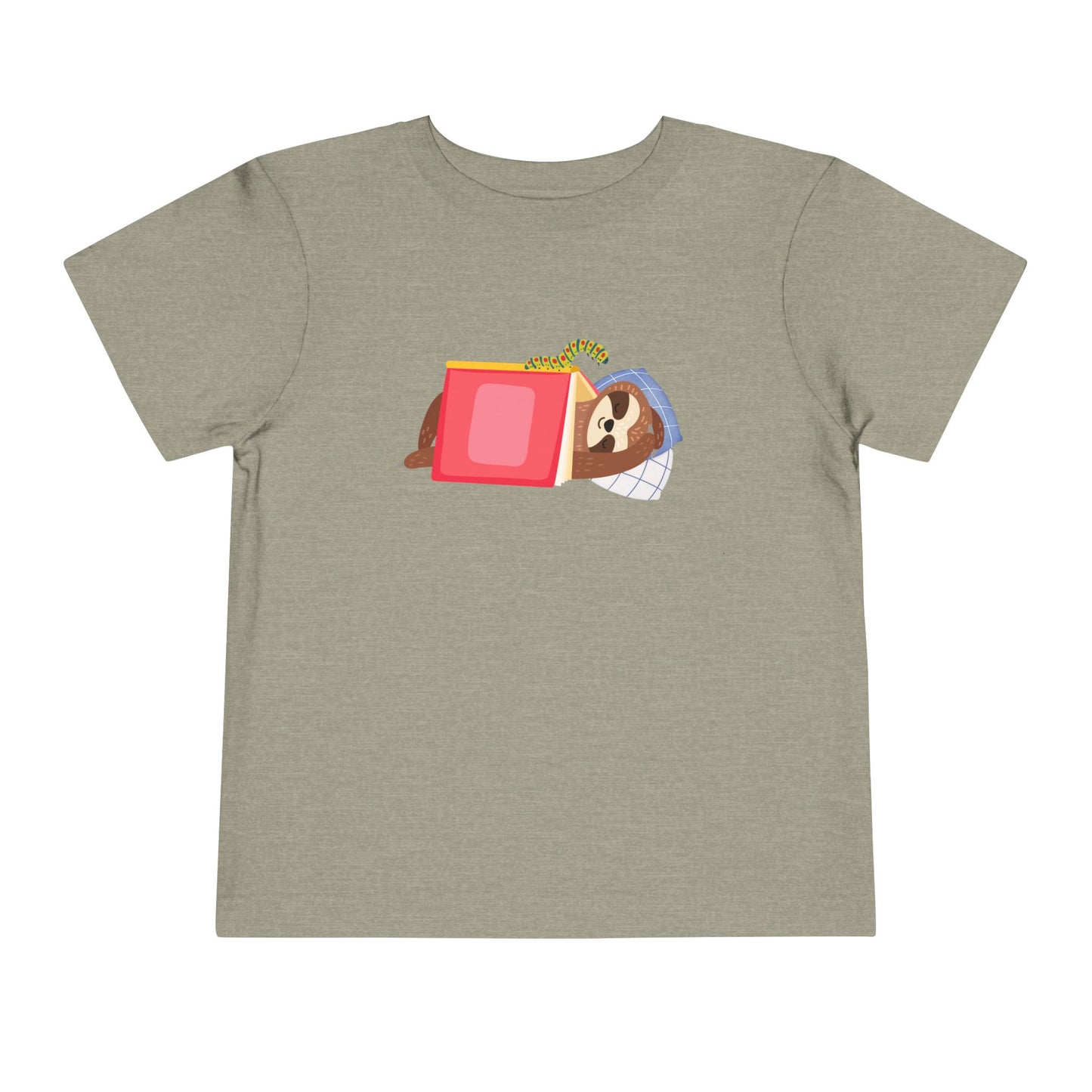 Toddler Sleepy Sloth Storytime Tee for Bookish Bedheads