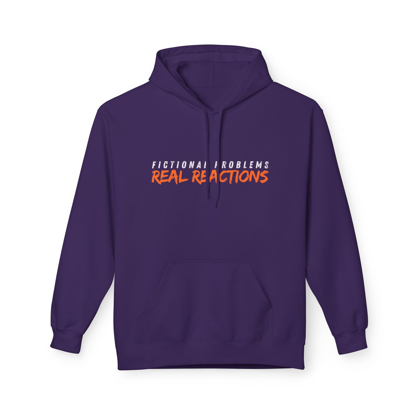 Teen/Adult Unisex Fictional Problems Hoodie β Funny Emotional Reader Design