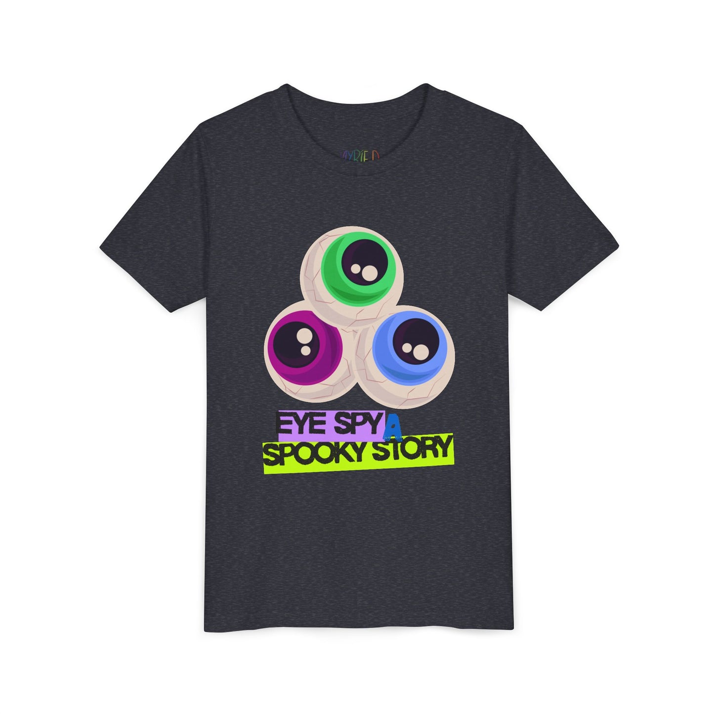 Youth Eye Spy a Spooky Story T-Shirt