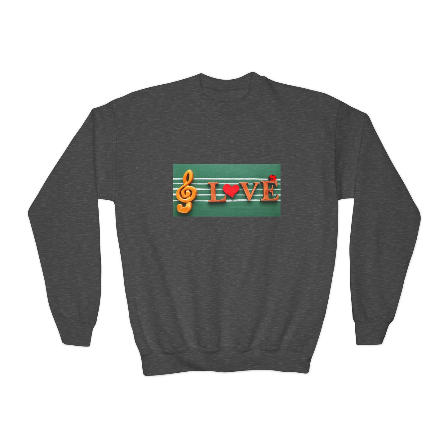 Youth Music Love Sweatshirt – Notes of Joy & Harmony