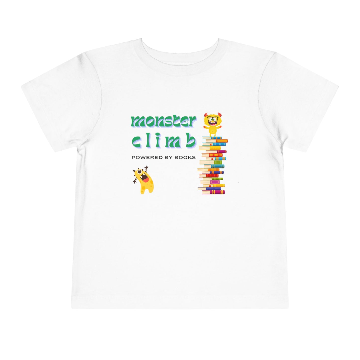 Toddler Monster Climb Book Tee