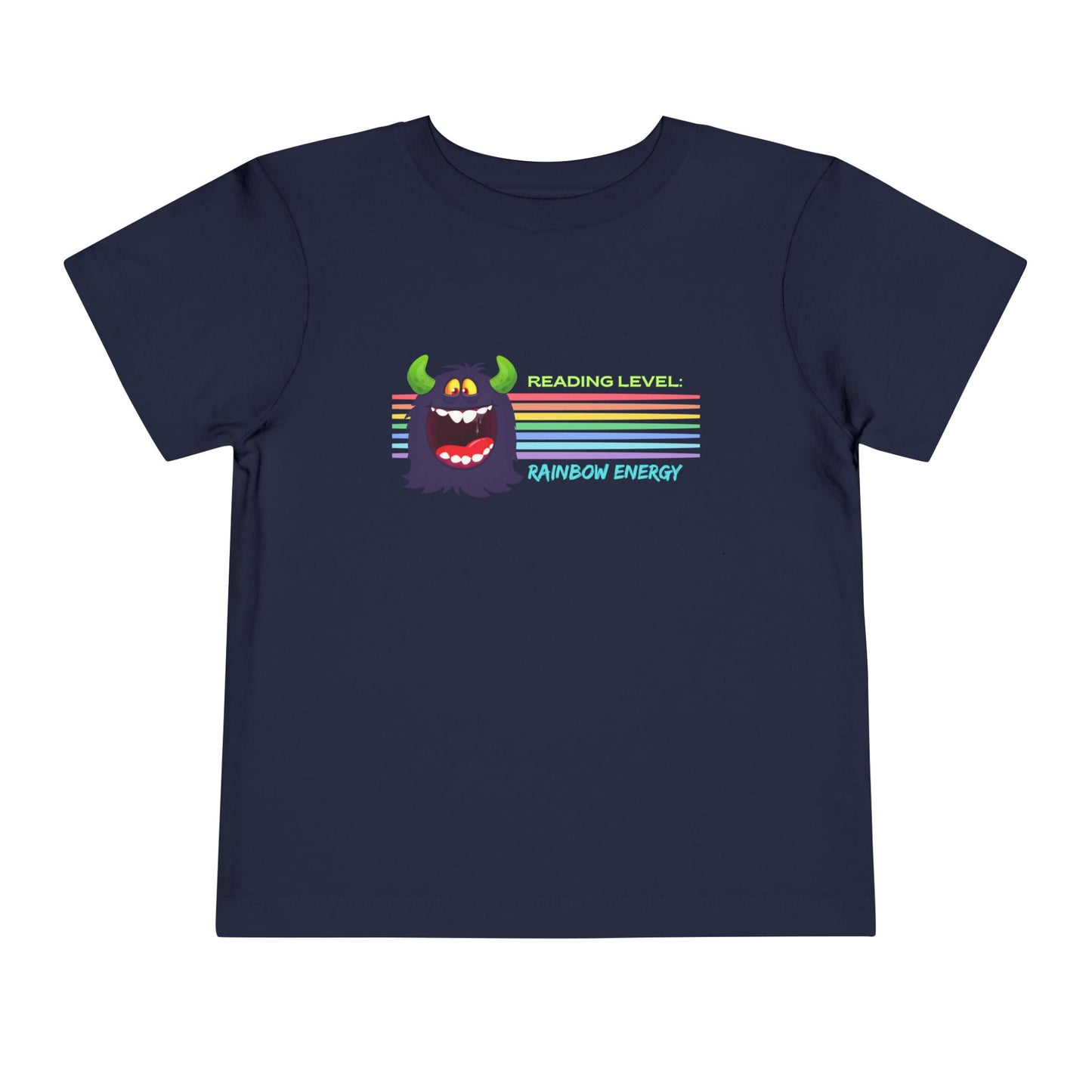 Toddler Reading Level: Rainbow Energy Tee