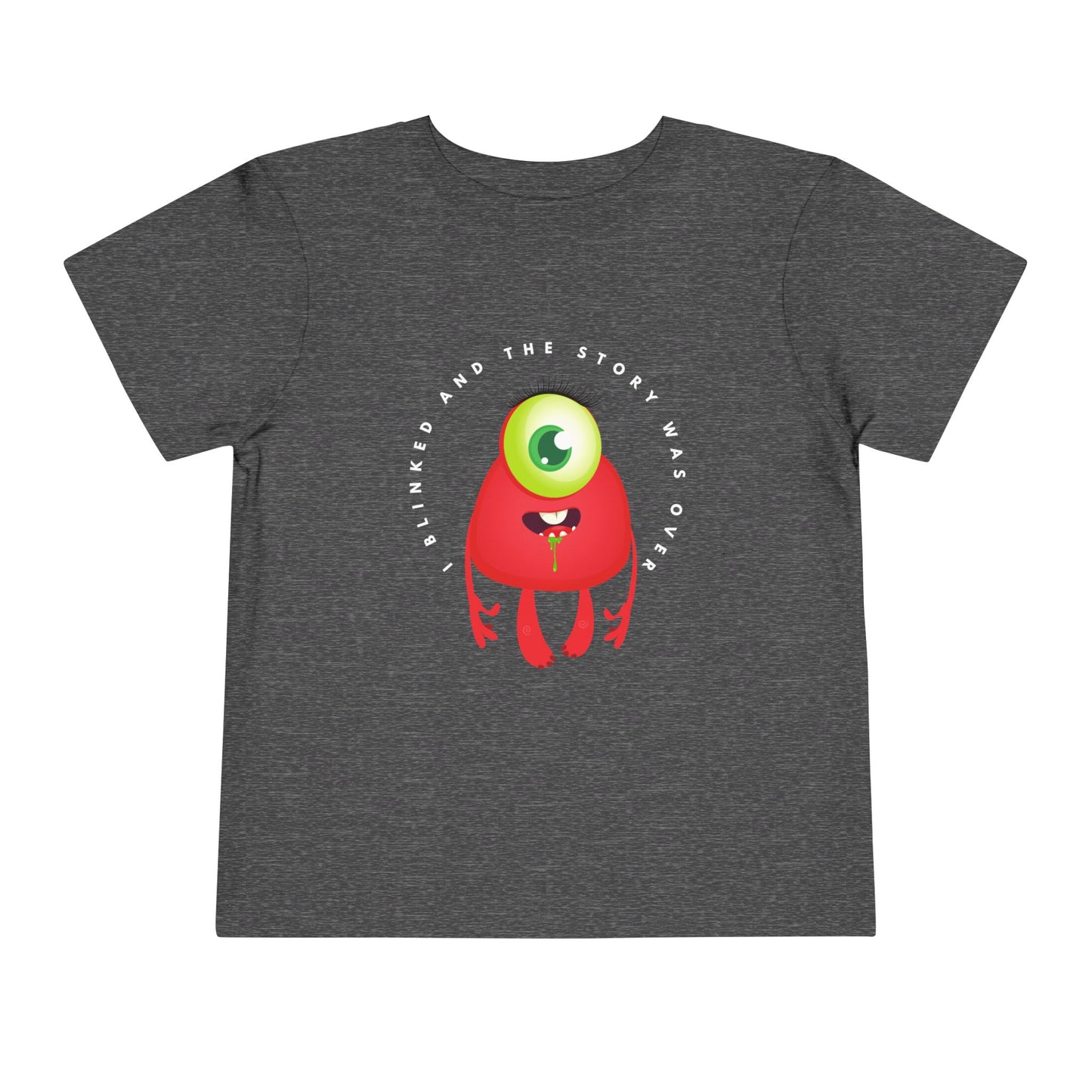 Toddler I Blinked Book Tee