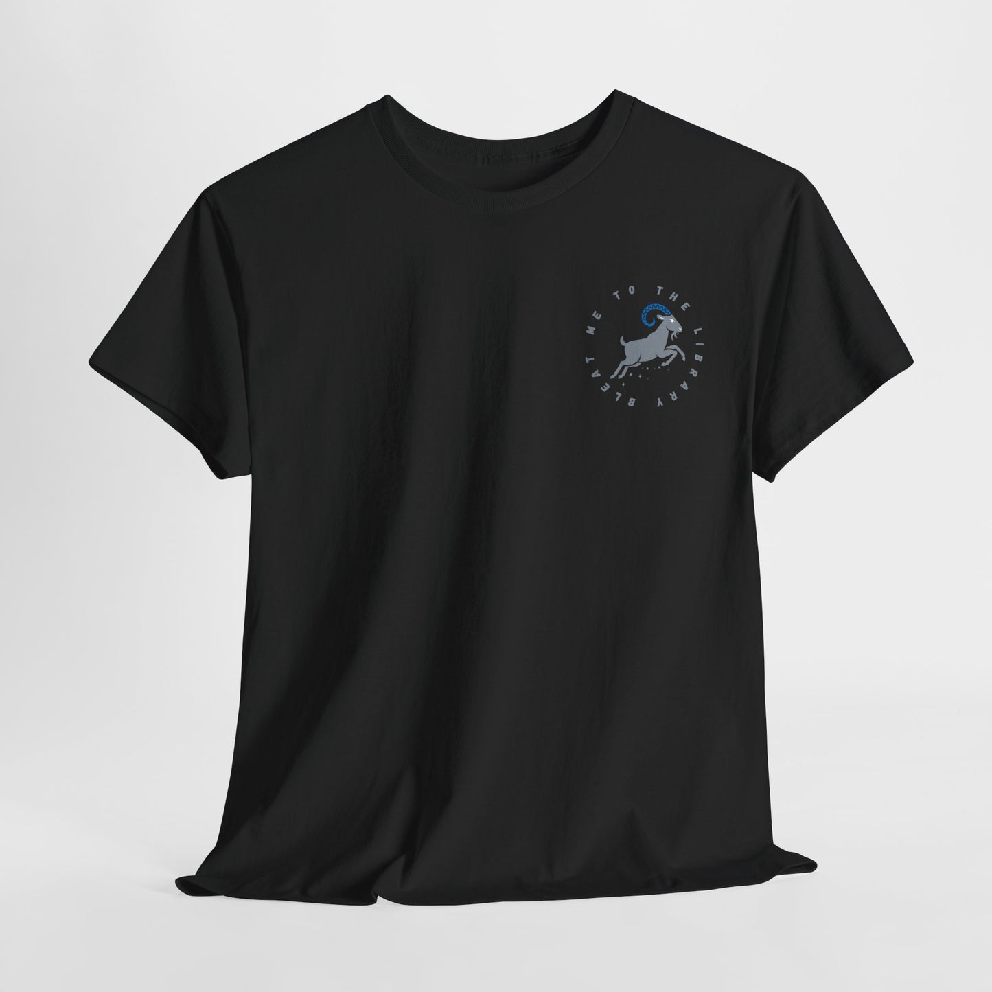 Teen/Adult Unisex β Bleat Me to the Library Goat Tee