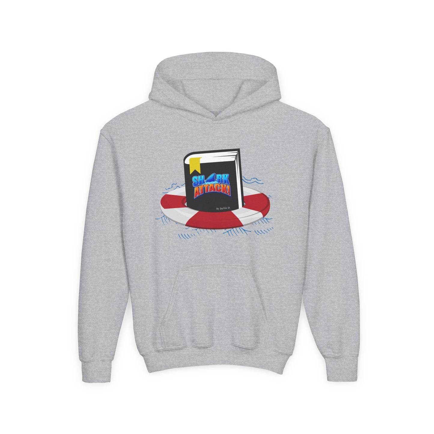 Youth Shark Attack Hoodie – Making Waves in Storytime!