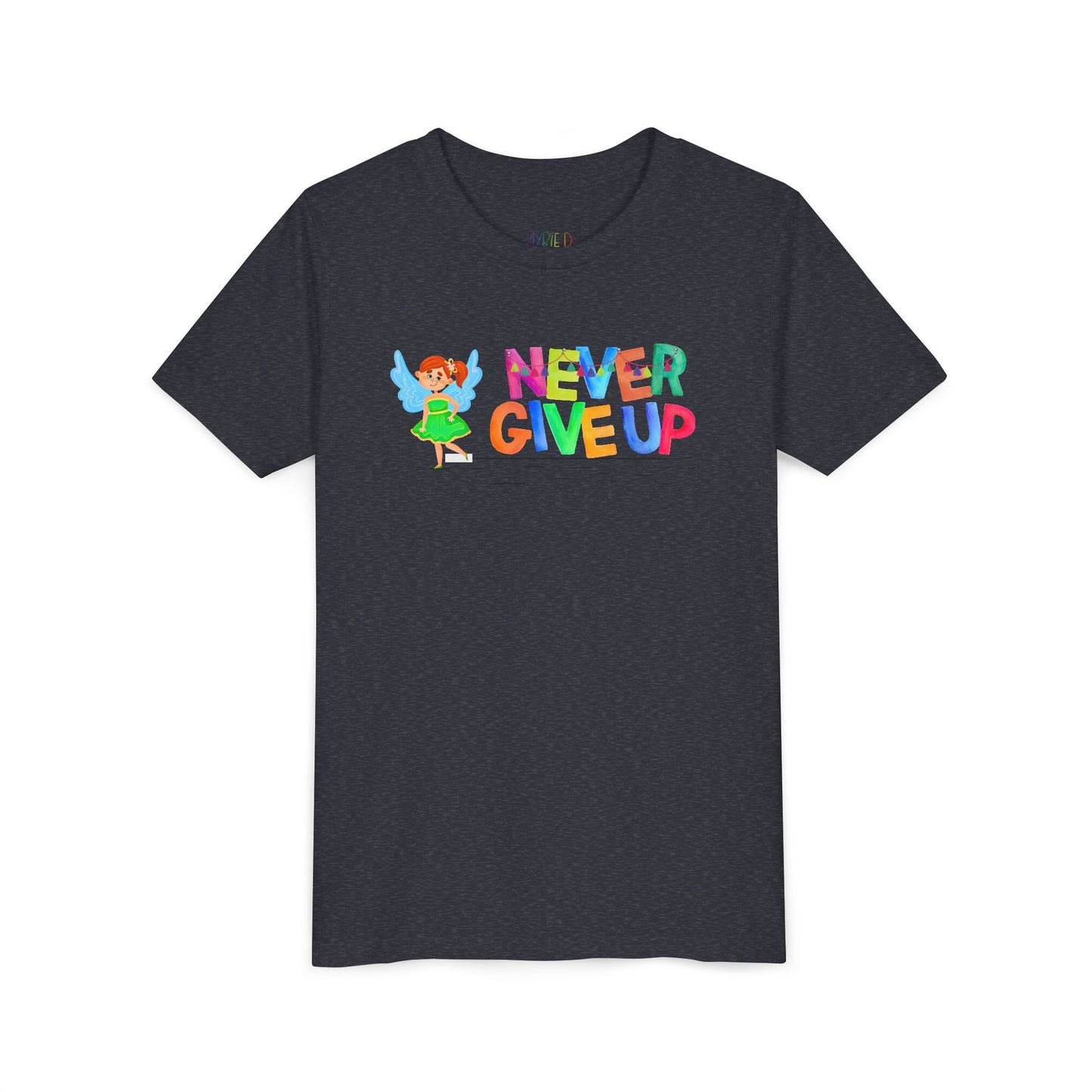 Youth Never Give Up Tee – Keep Going, Keep Growing