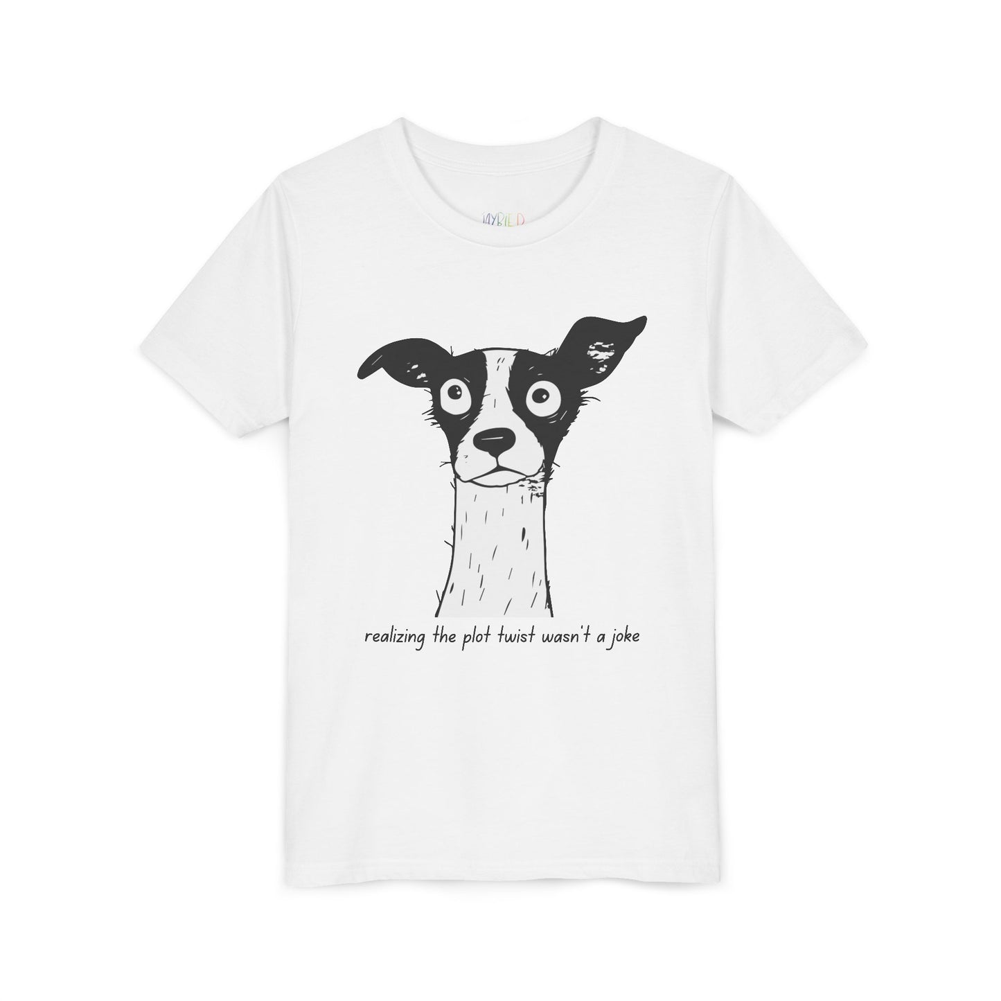 Youth Plot Twist Panic T-Shirt – That Face When the Story Gets Real
