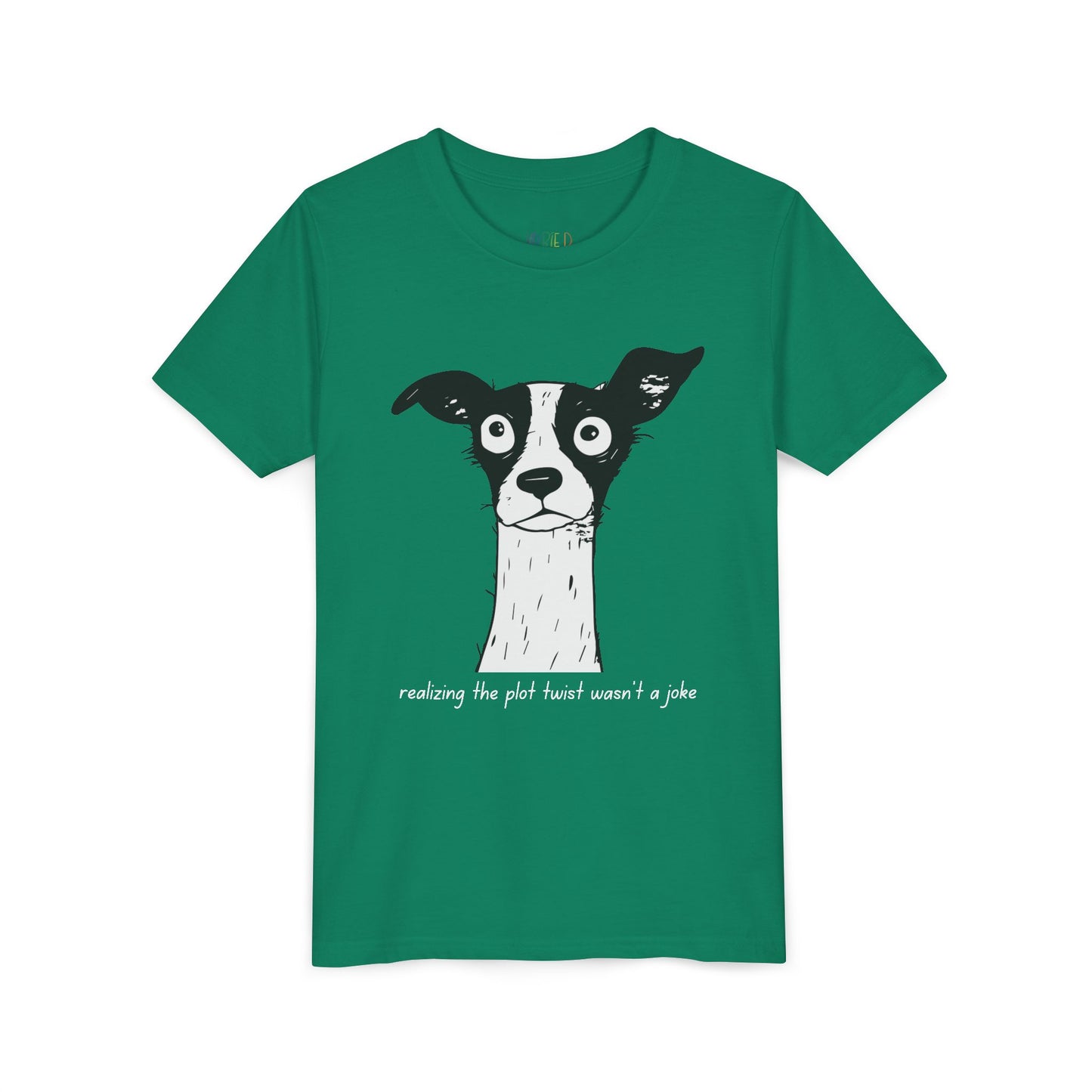 Youth Plot Twist Panic T-Shirt – That Face When the Story Gets Real