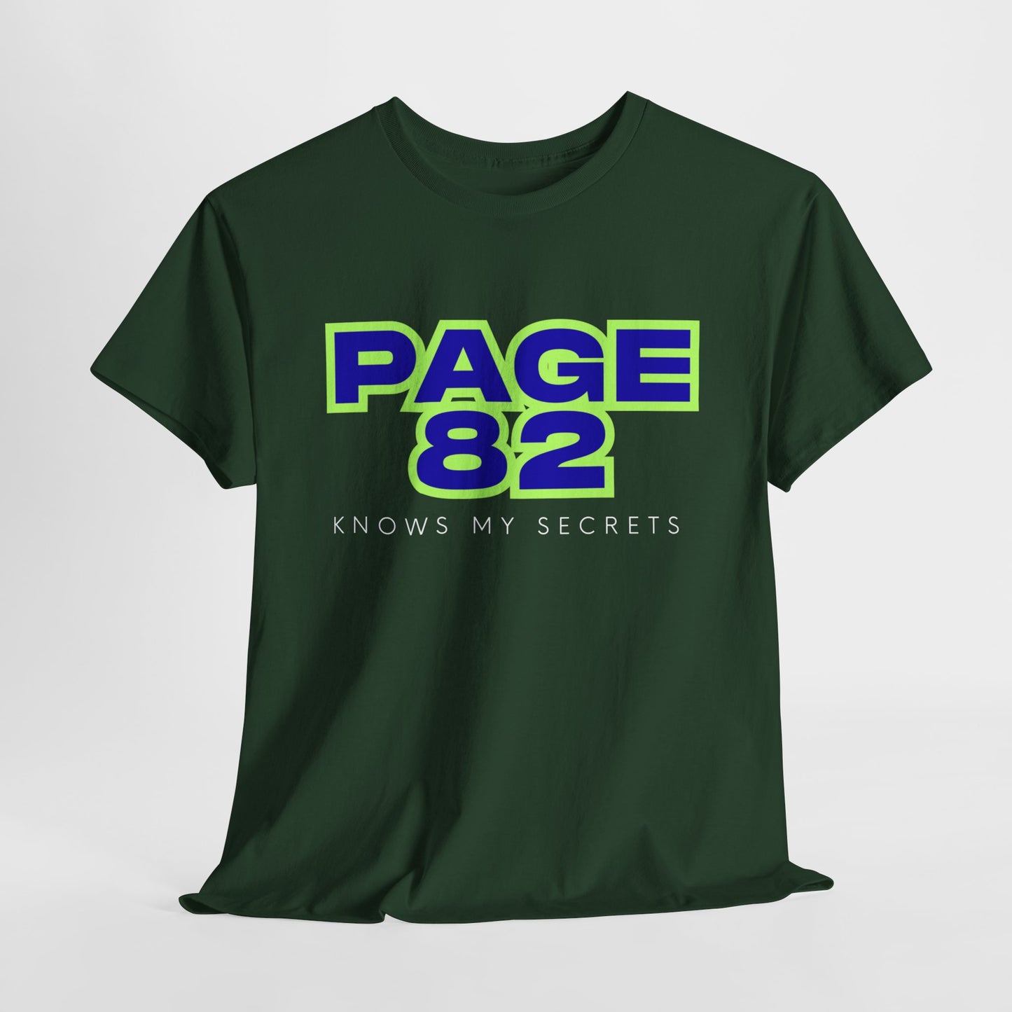Teen/Adult Unisex Tee β Page 82 Knows My Secrets