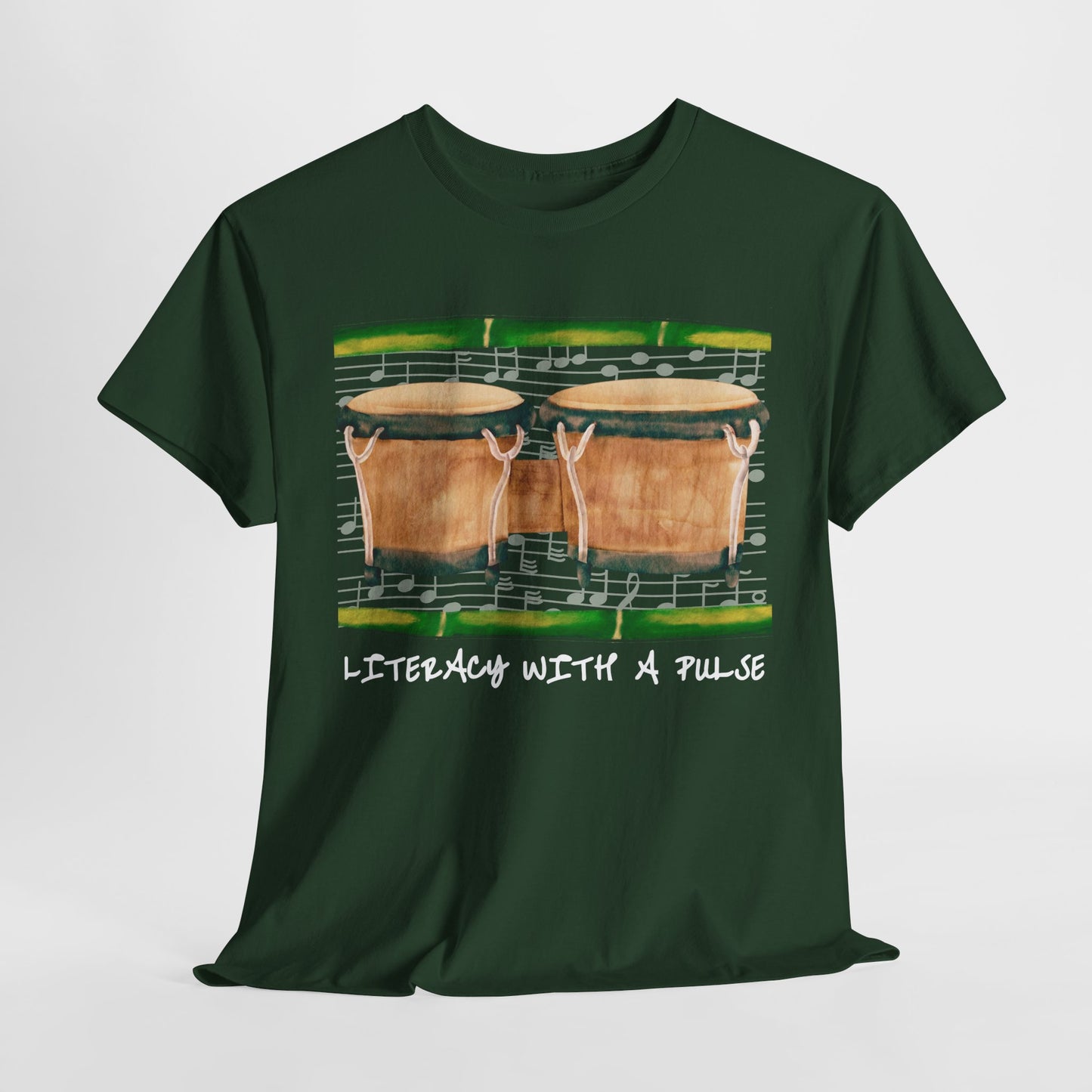 Teen/Adult Unisex Literacy with a Pulse Tee