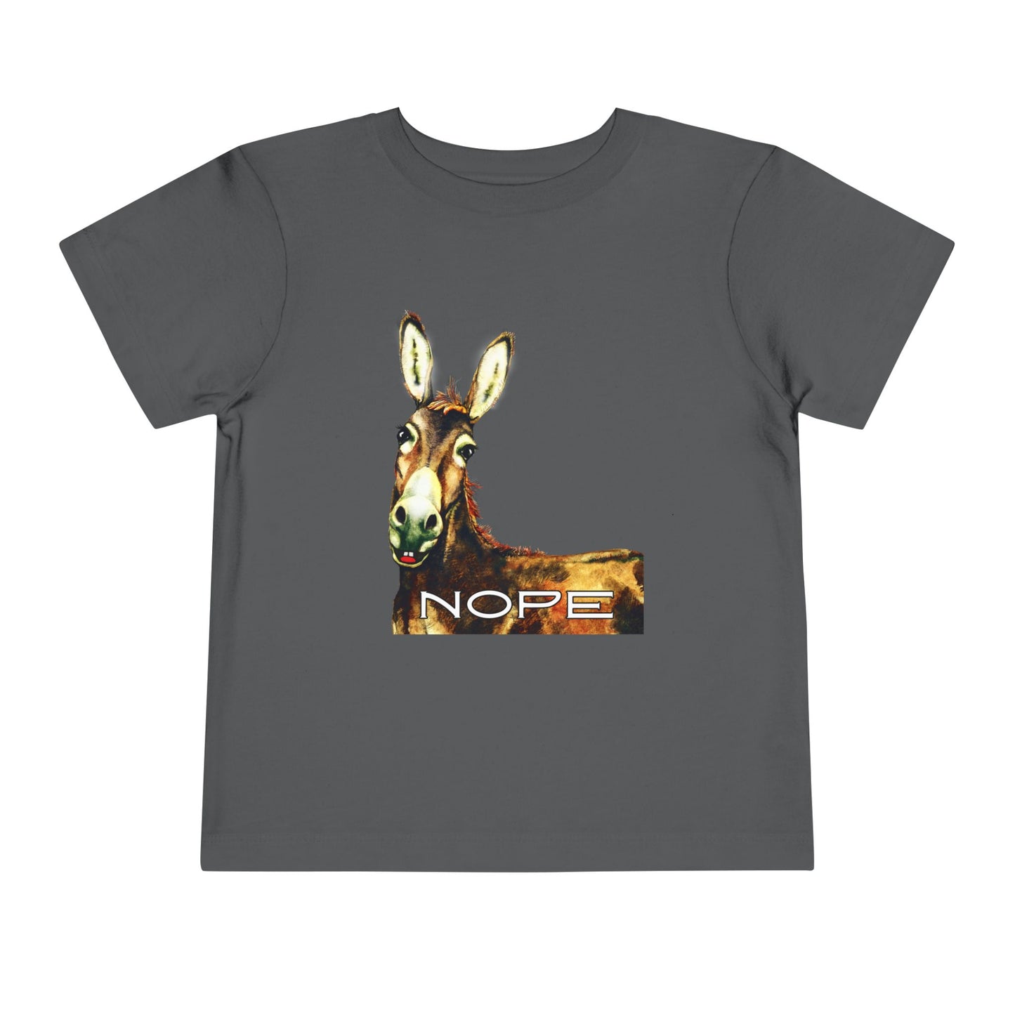 Toddler NOPE Tee – Funny Attitude Shirt for Strong-Willed Kids