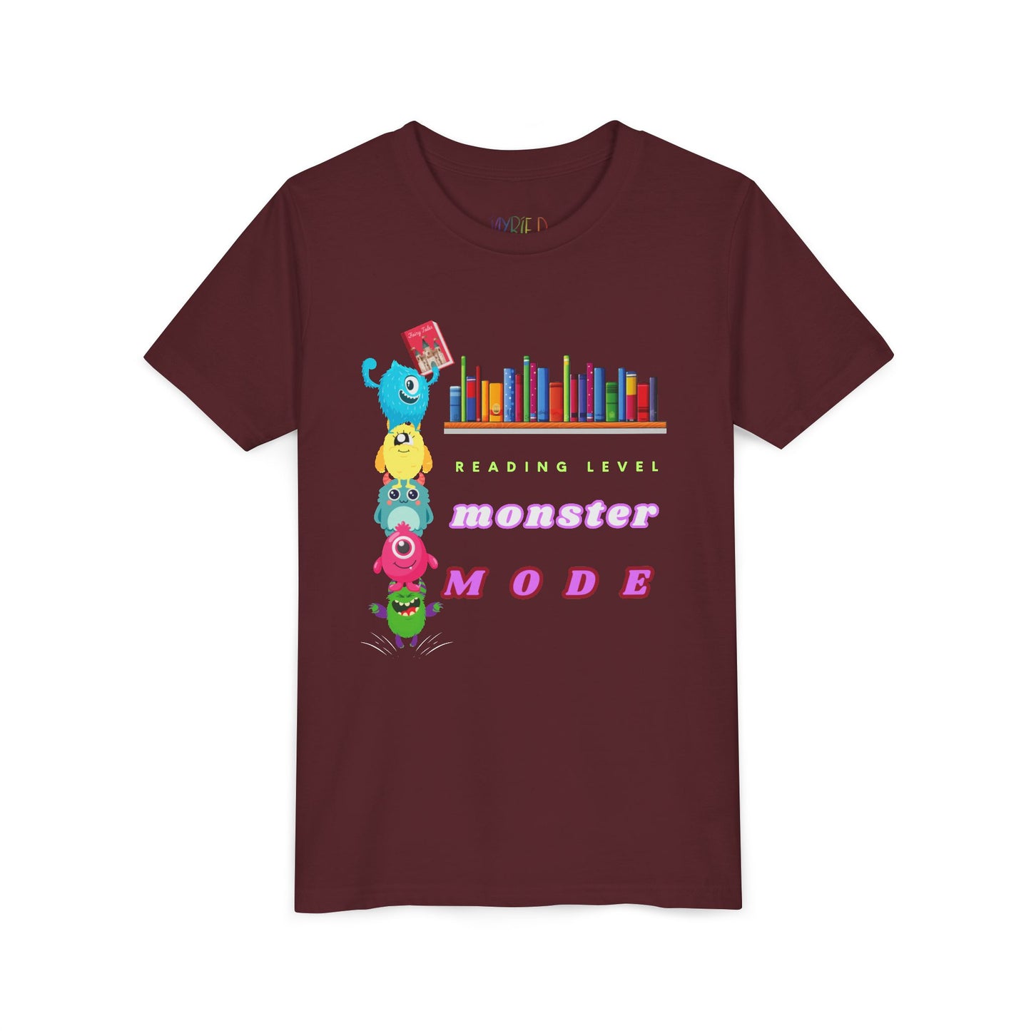 Youth Monster Mode Reading Tee
