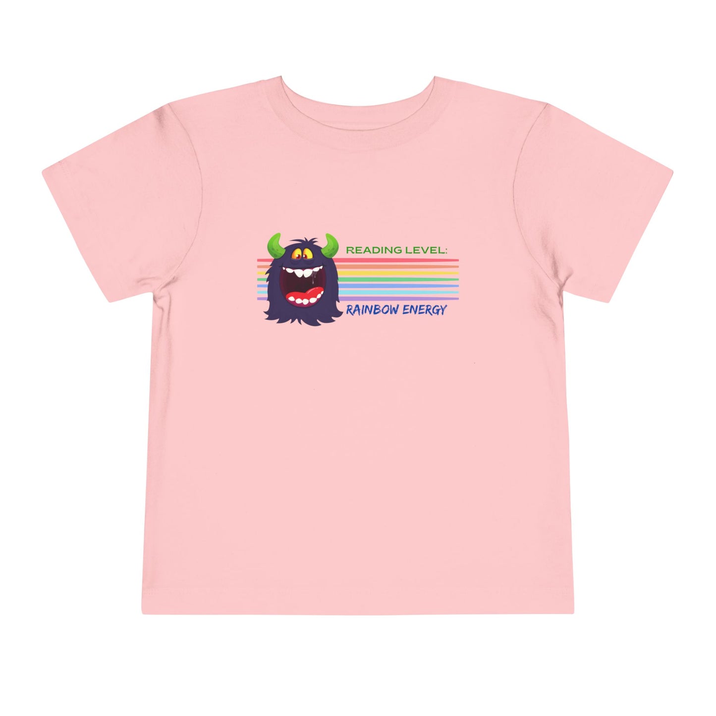Toddler Reading Level: Rainbow Energy Tee