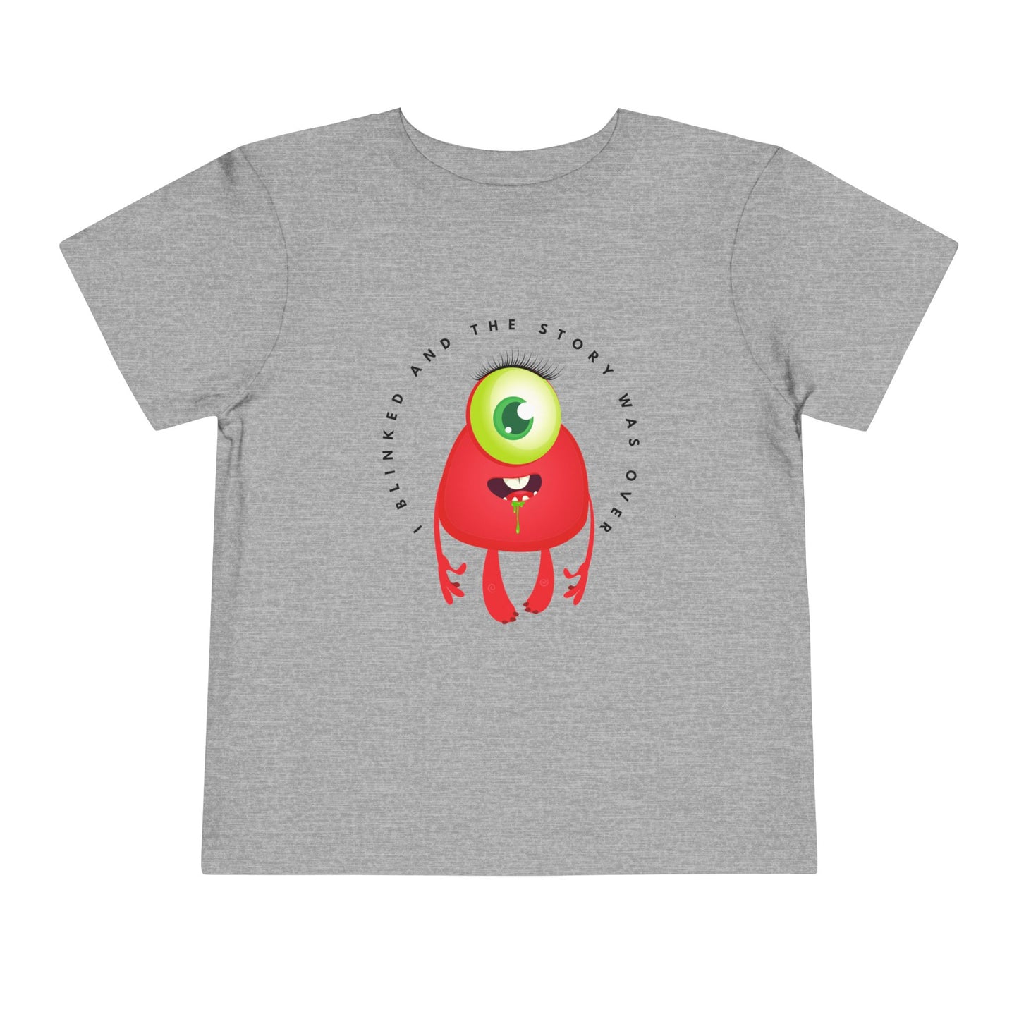 Toddler I Blinked Book Tee