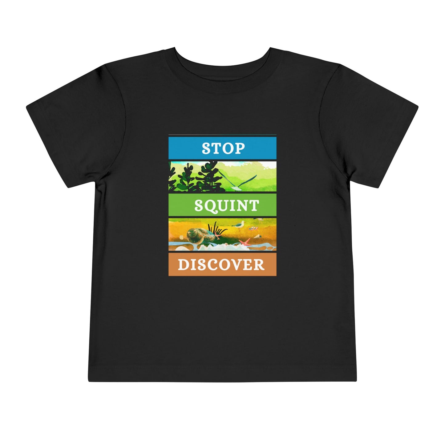Toddler Stop Squint Discover Tee β Outdoor Explorer Shirt for Curious Kids