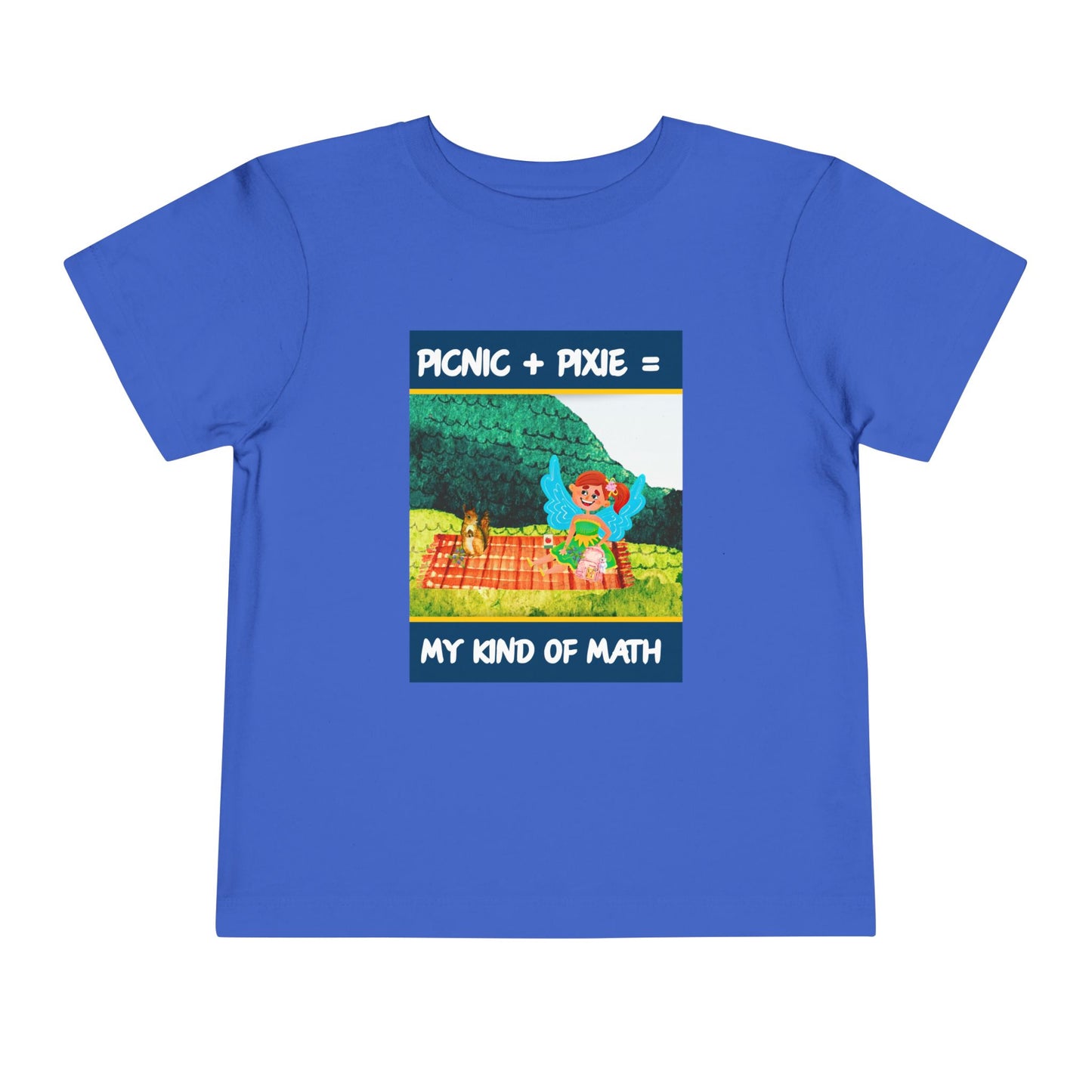 Toddler My Kind of Math Tee – Mei-Mei Picnic Shirt for Imaginative Thinkers