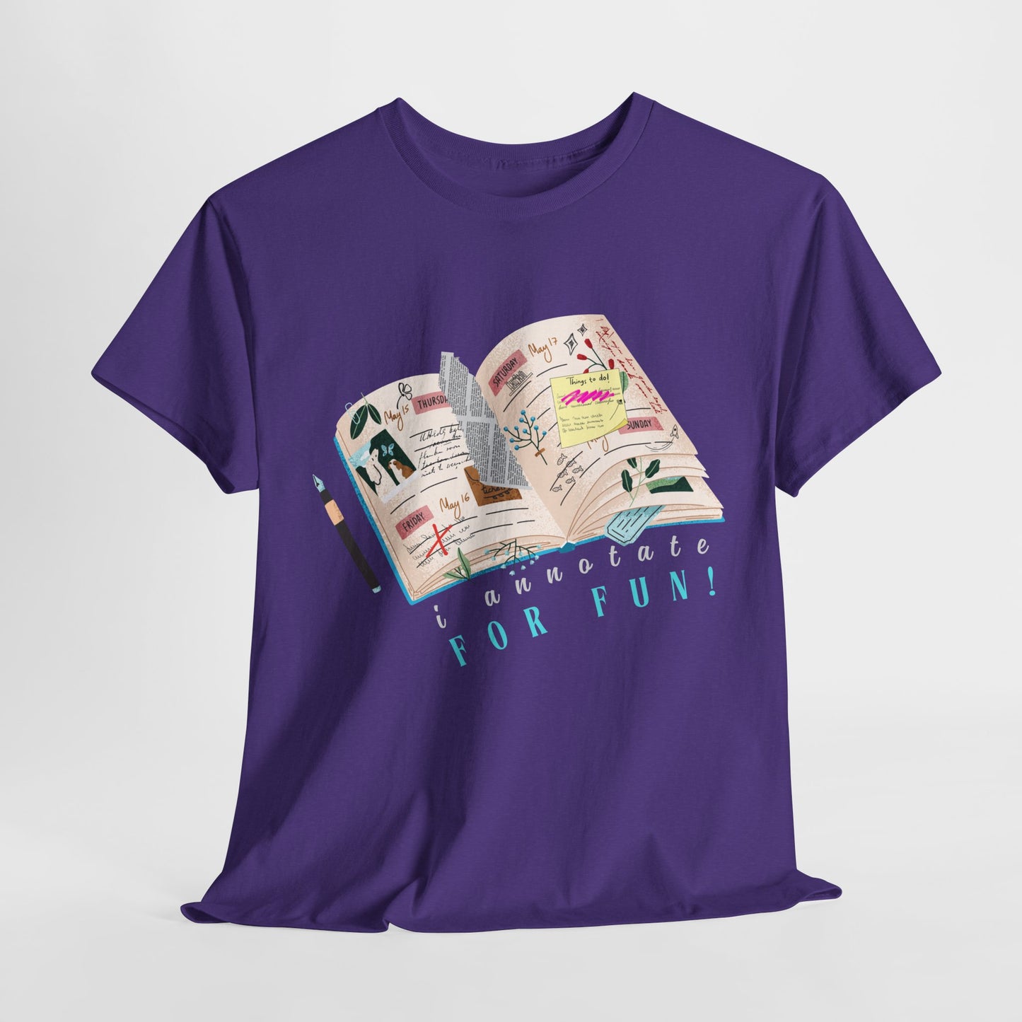 Teen/Adult Unisex Tee β I Annotate for Fun