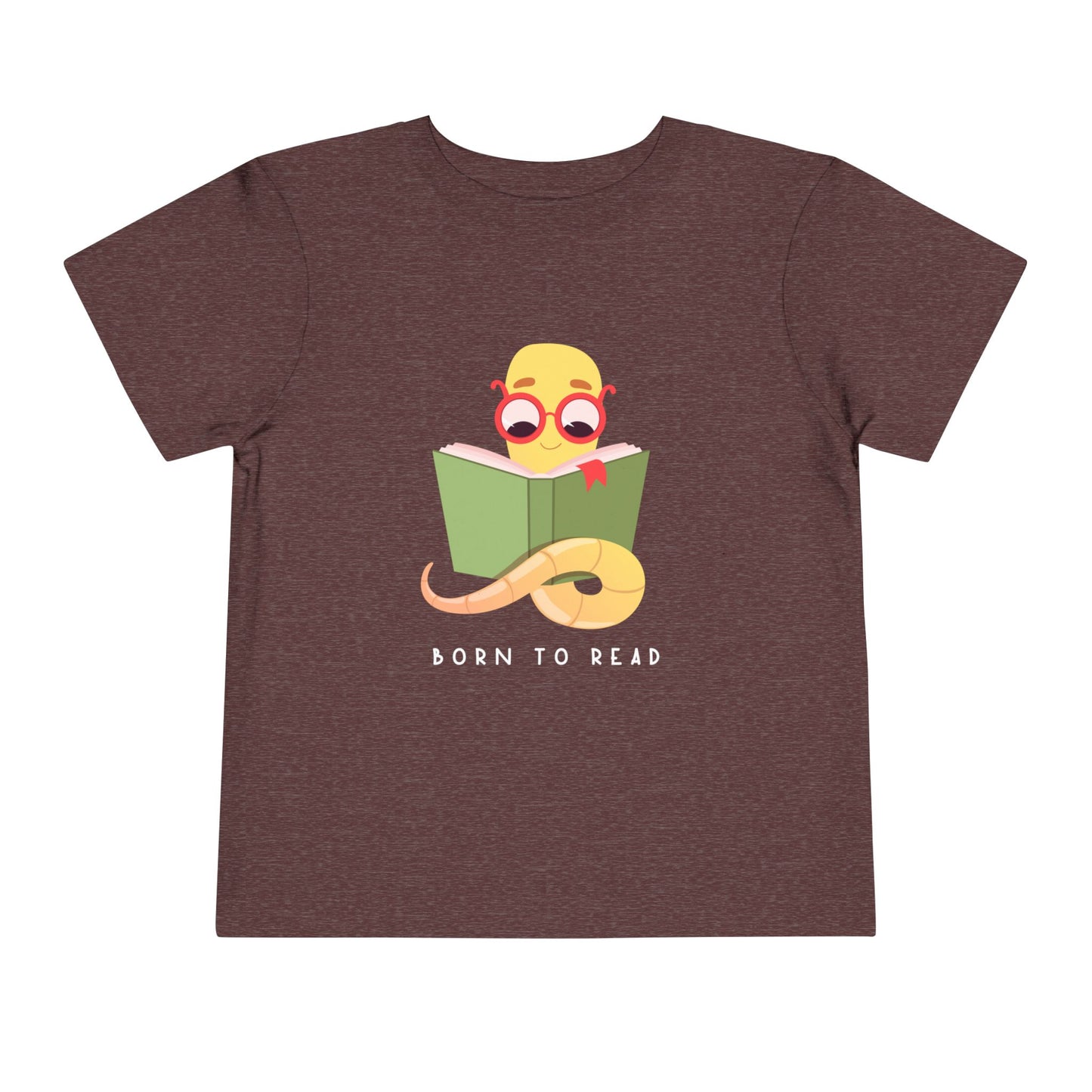 Toddler Born to Read Tee β Sweet Bookworm Style for Early Readers